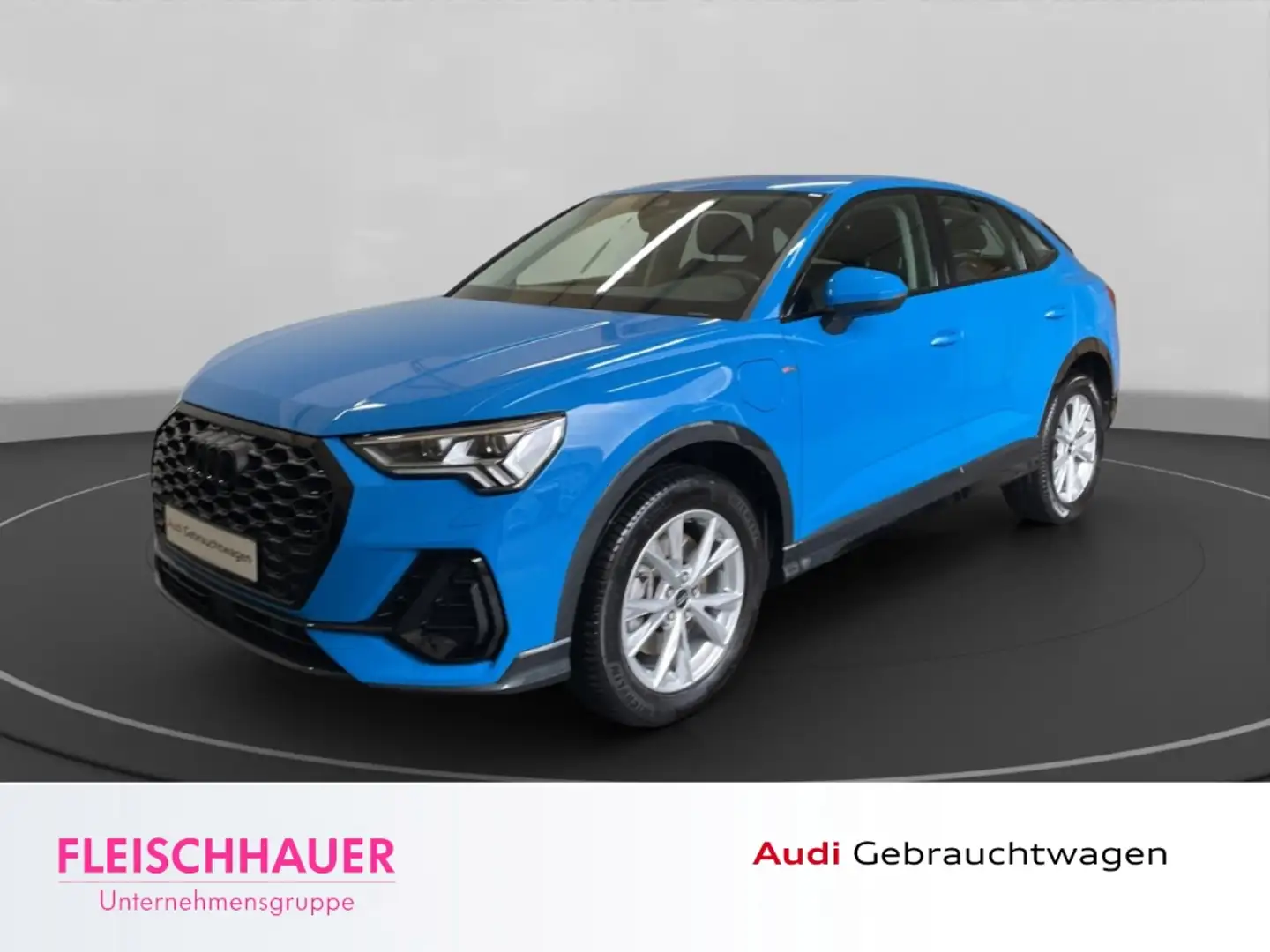 Audi Q3 Sportback 45 TFSIe S line Navi VC el. Heckklappe Blau - 1