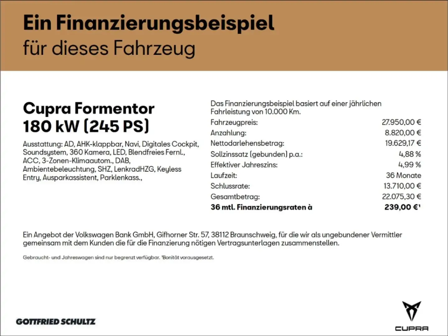 CUPRA Formentor VZ 2.0 TSI DSG AHK Navi DCC Grau - 2