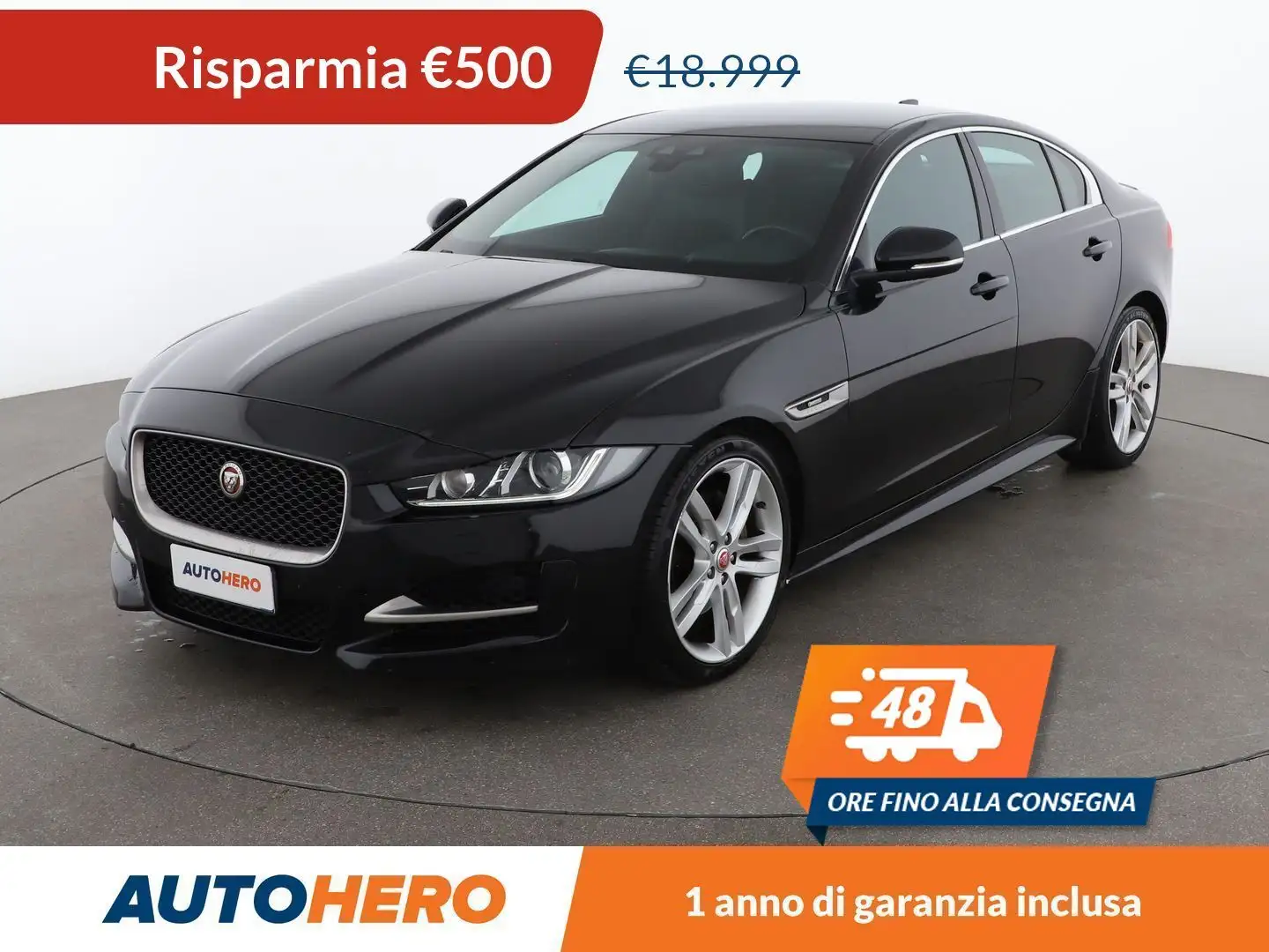 Jaguar XE 20d R-Sport 180 CV aut. Schwarz - 1