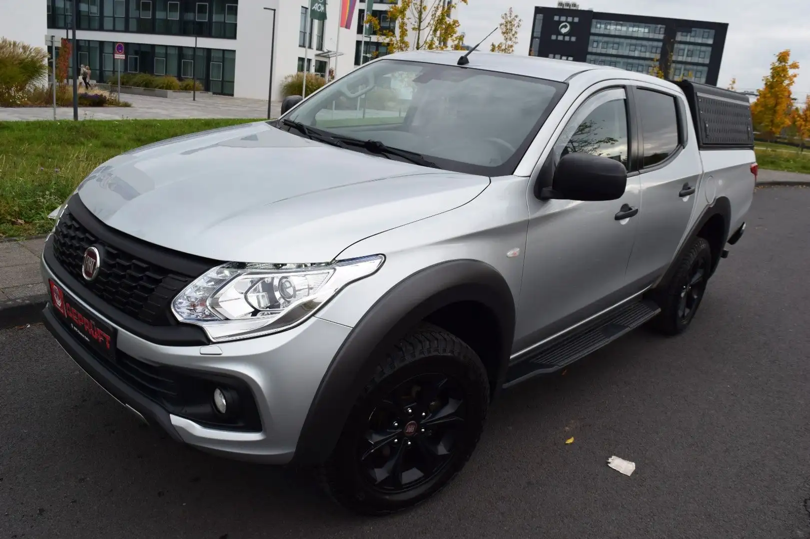 Fiat Fullback Double Cab SX AWD,Autom,AHK,keinAdblue Silber - 2