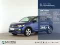 Volkswagen T-Cross 1.0 TSI Style *LED*RFK*Navi*AppleCar*IQ. Bleu - thumbnail 1