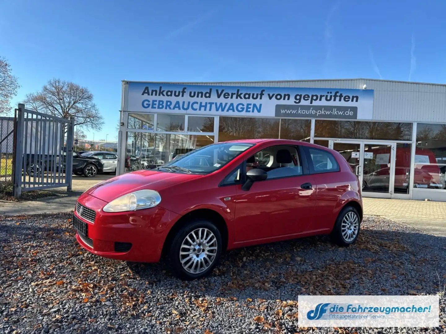 Fiat Grande Punto 1.2 8V Active el.SP TÜV 04/27 *EXPORT Rood - 2