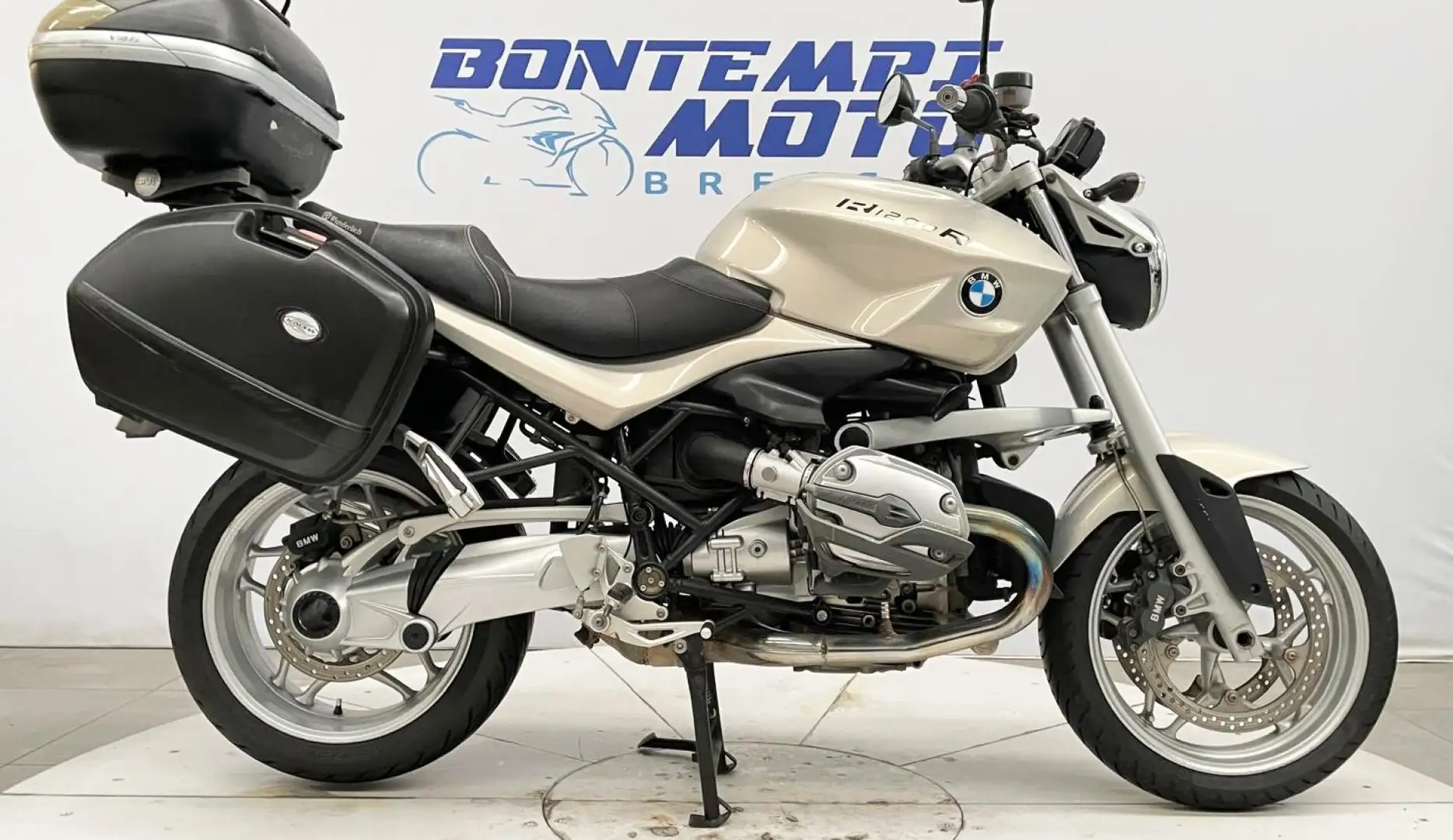 BMW R 1200 R 2008 + VALIGE Blanco - 1