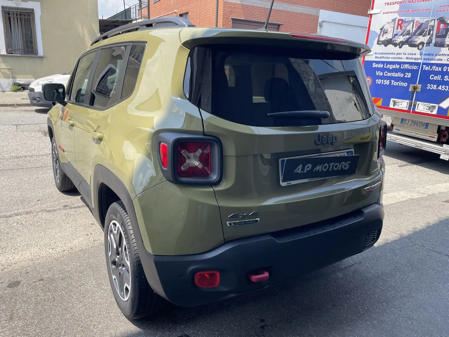 Jeep Renegade 2.0 mjt Trailhawk 4wd 170cv auto Verde - 2