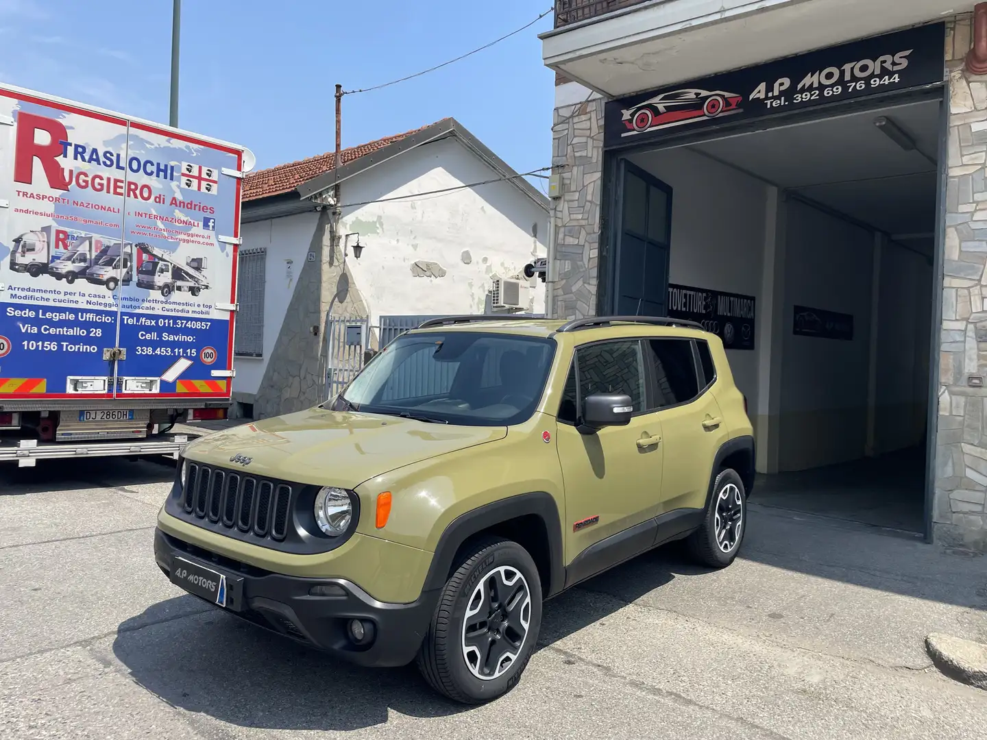 Jeep Renegade 2.0 mjt Trailhawk 4wd 170cv auto Verde - 1