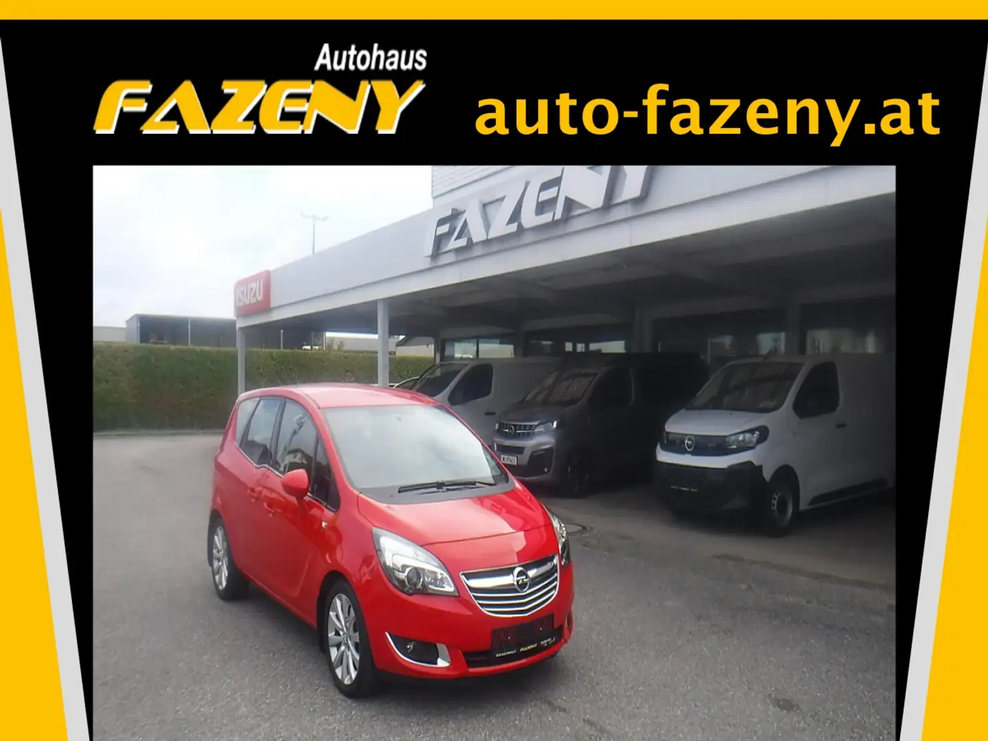 Opel Meriva 1,4 Turbo Ecotec Cosmo Aut. Rot - 1