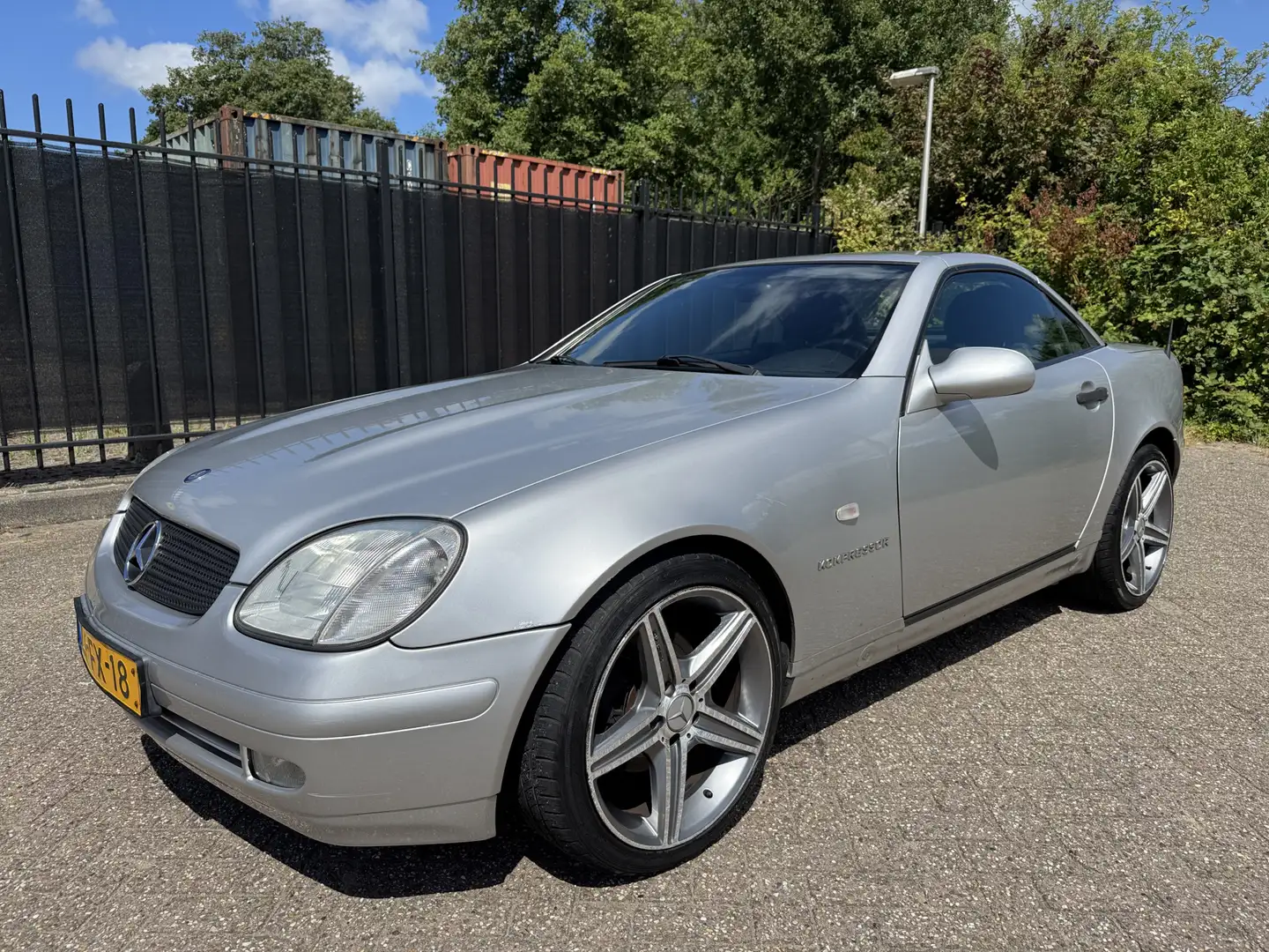Mercedes-Benz SLK 230 Kompressor Automaat Leer/Stoelverw/Cruise Grijs - 2