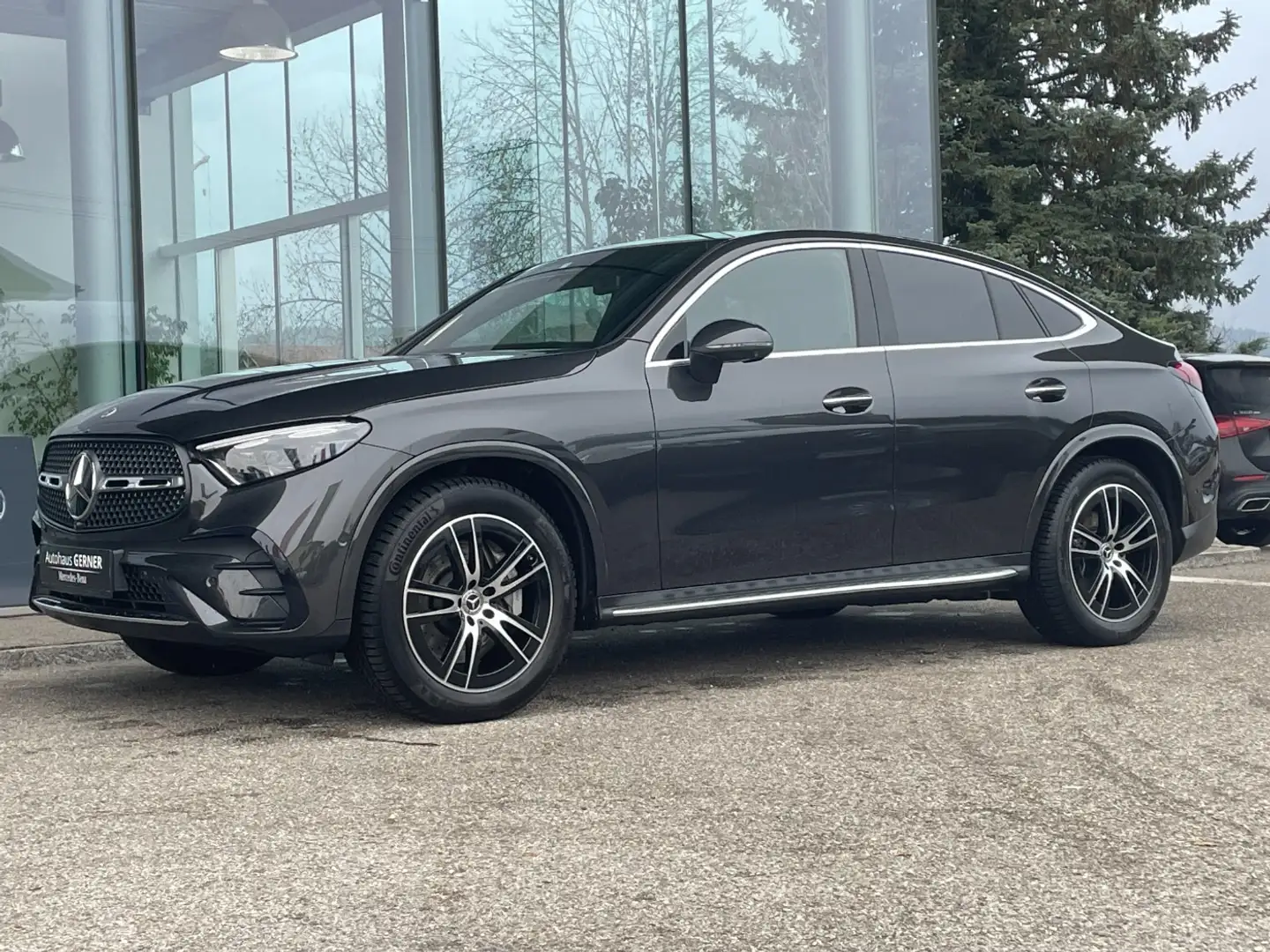 Mercedes-Benz GLC 220 d 4MATIC Coupé LM el.Heck SpurW ParkAss. Grau - 2