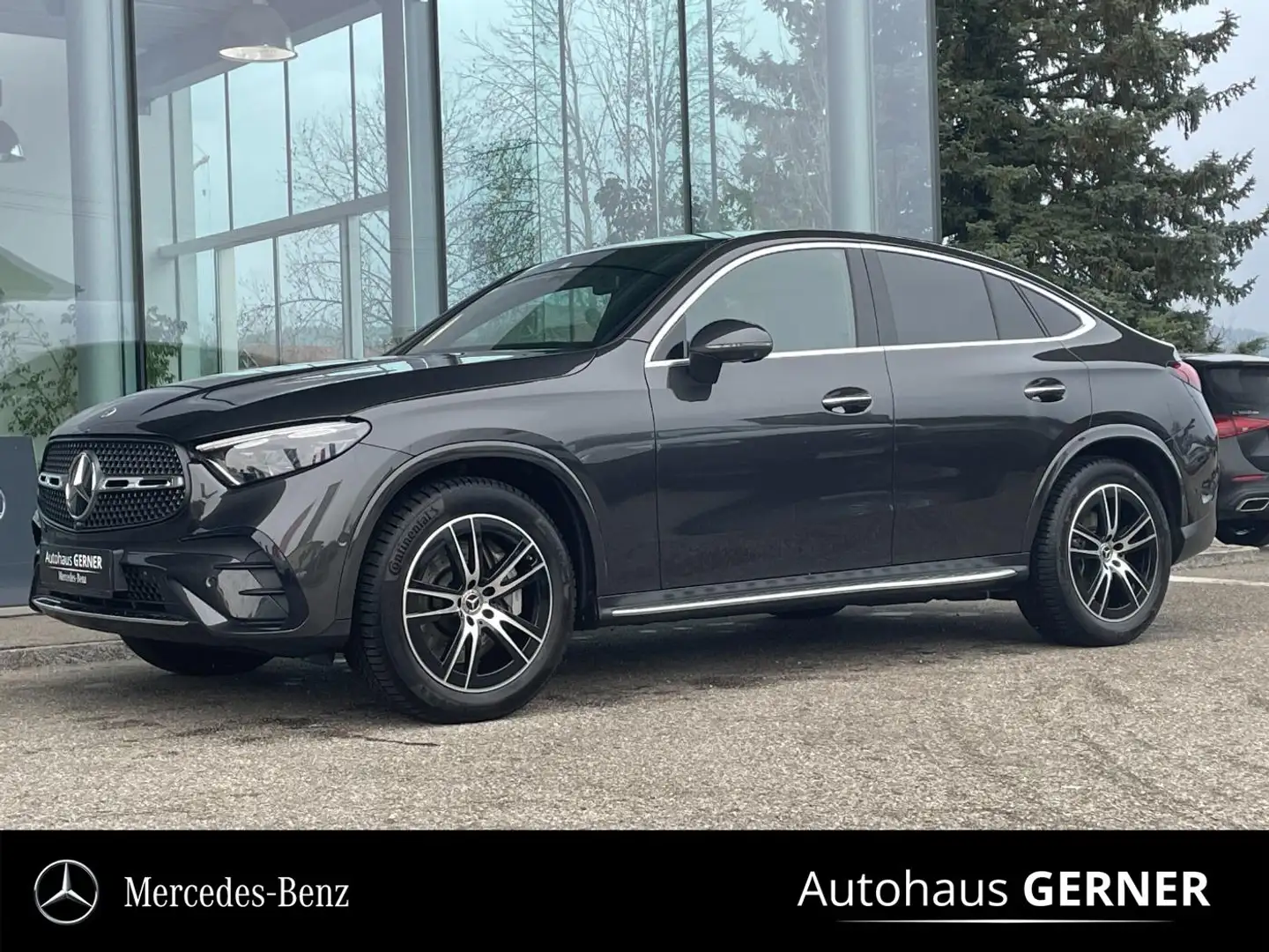 Mercedes-Benz GLC 220 d 4MATIC Coupé LM el.Heck SpurW ParkAss. Grau - 1
