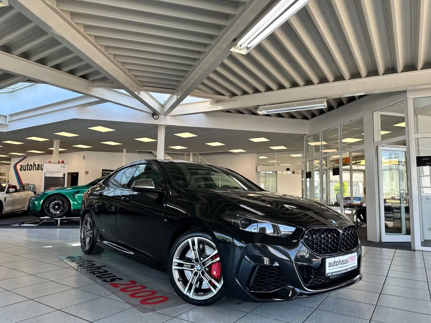 BMW M235i Gran Coupé AUT./LED/HUD/CAM/H&K/A.TEMPO Noir - 1