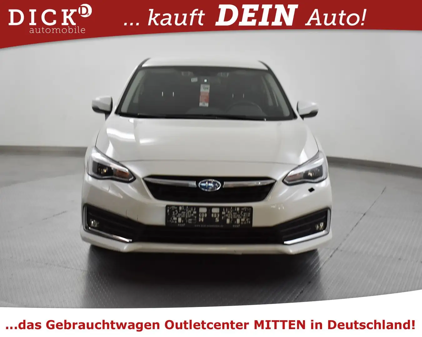 Subaru Impreza 1.6i 4WD Aut Exclus NAVI+SHZ+LED+KAM+ACC Bílá - 2