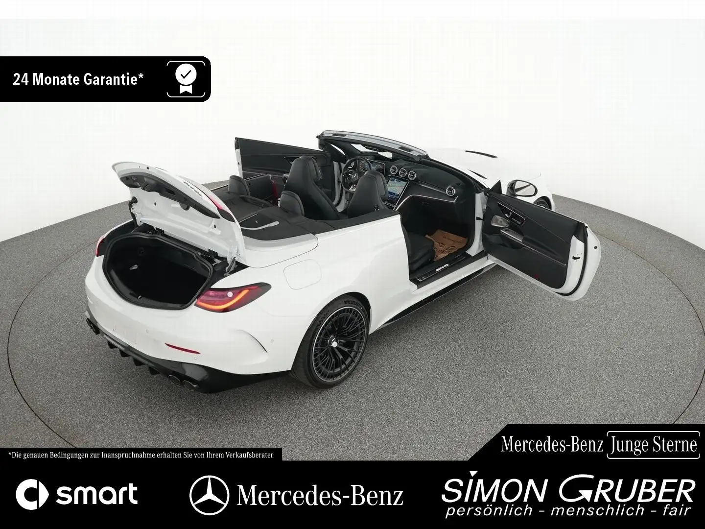 Mercedes-Benz CLE 53 AMG CLE 53 4M+ Cabriolet AMG Real Perfo HUD Burm Weiß - 2