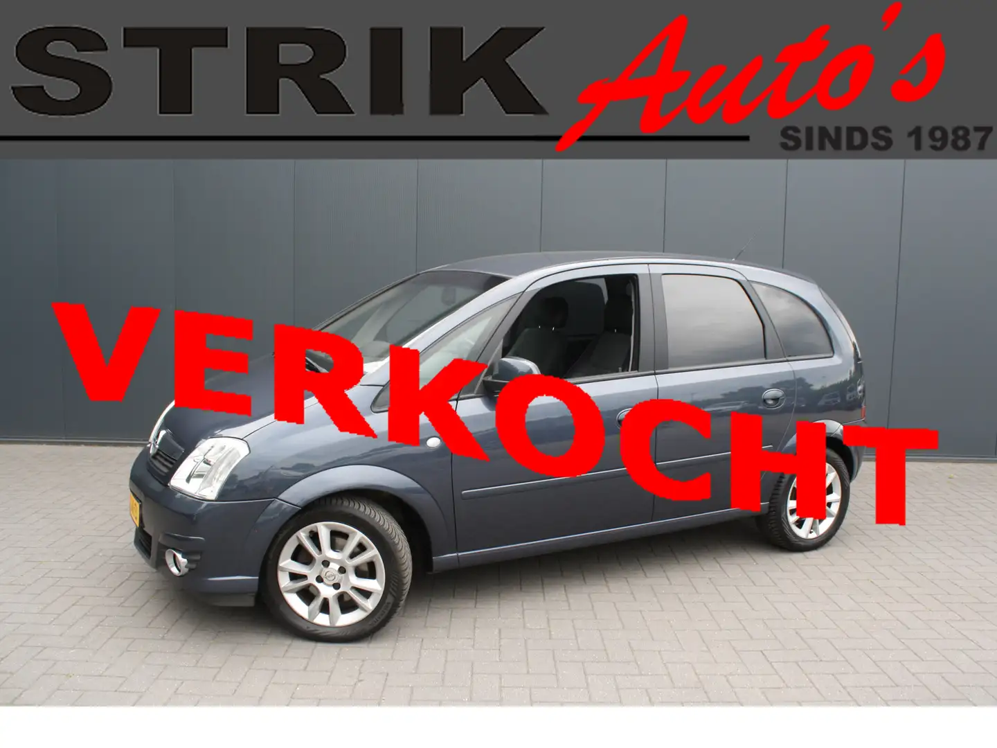 Opel Meriva 1.6-16V Cosmo - AIRCO - TREKHAAK - APK 8-26 Grijs - 1