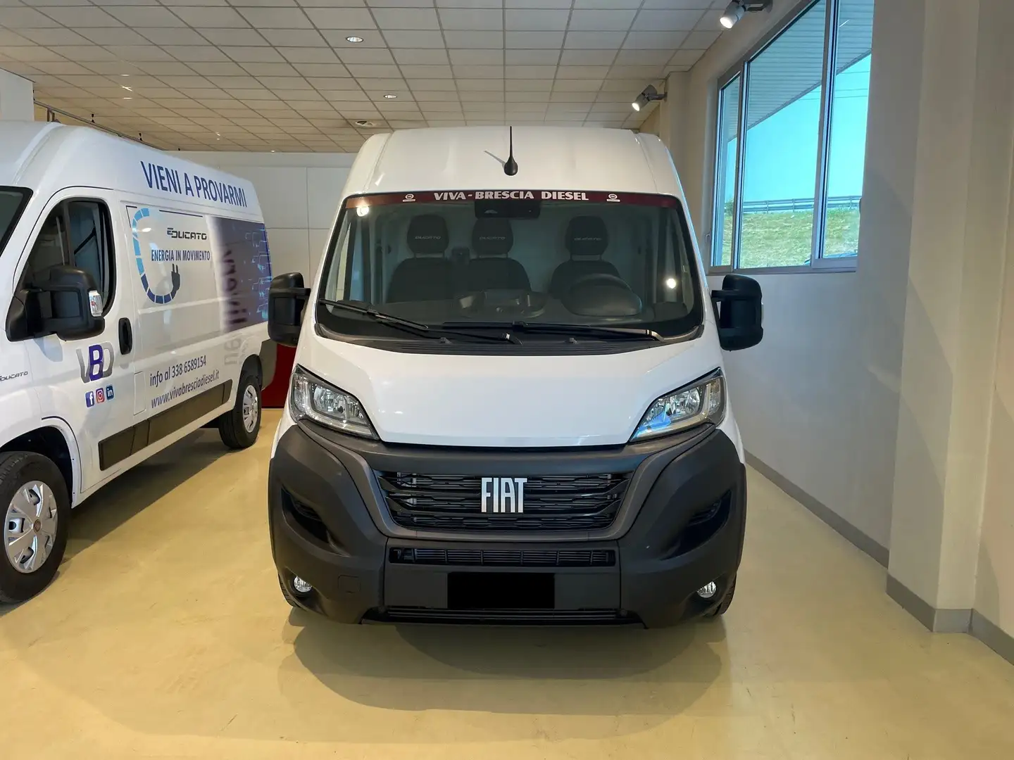 Fiat Ducato Furgone 35q Mh2 - KM0 2024 - PREZZO REALE Bianco - 2