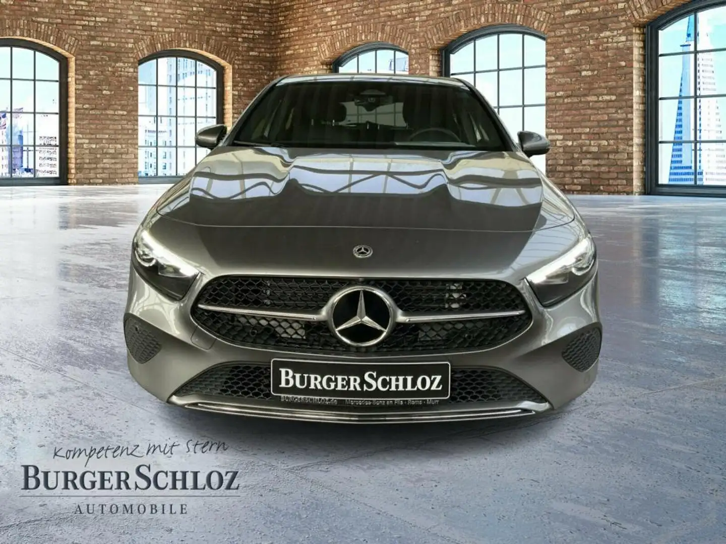 Mercedes-Benz A 200 d progressive W-Paket PDC SHZ SpurH LED Grau - 2