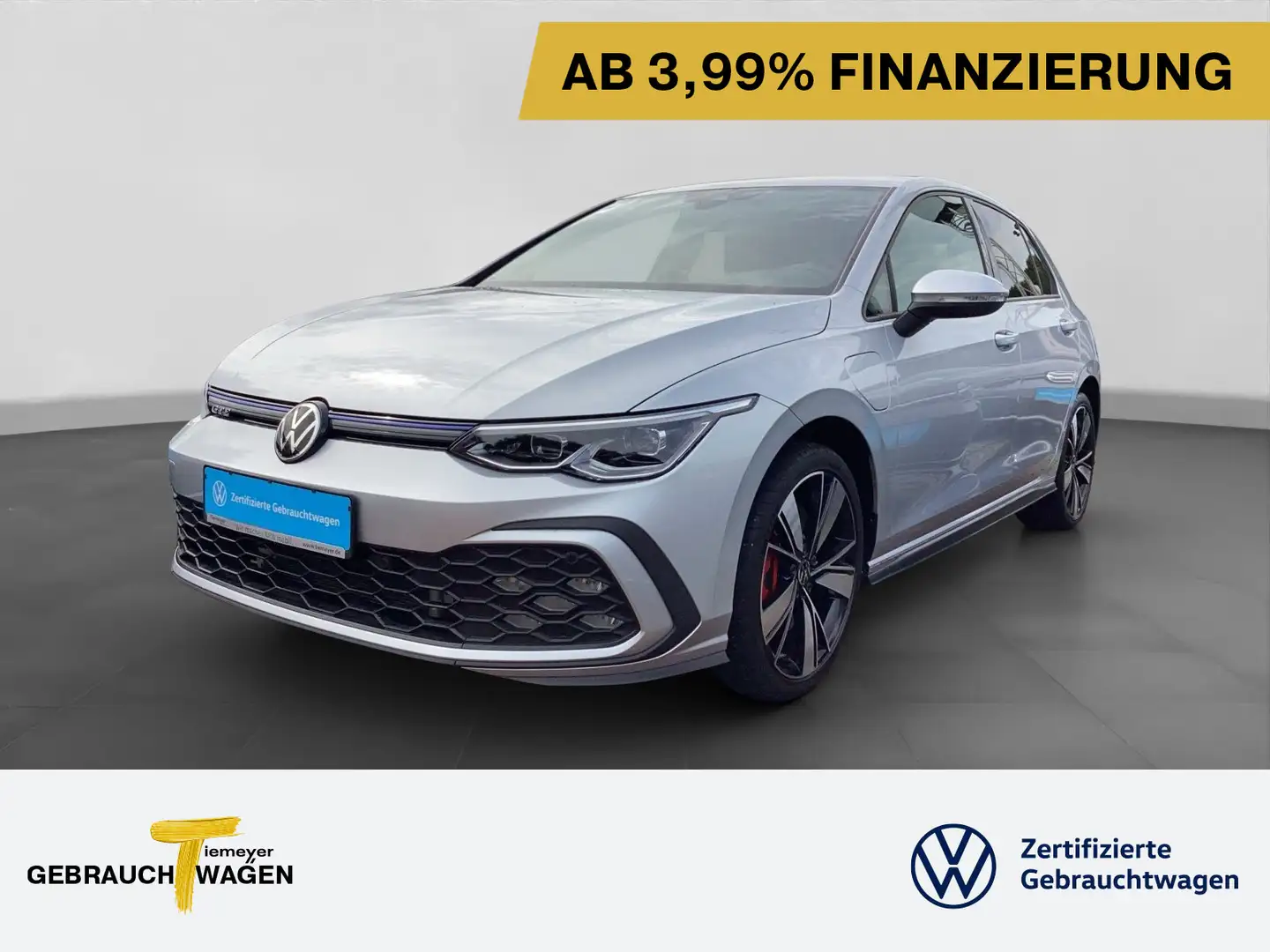 Volkswagen Golf GTE GTE 1.4 eHYBRID LED+ NAVI DAB+ LM18 Silber - 1