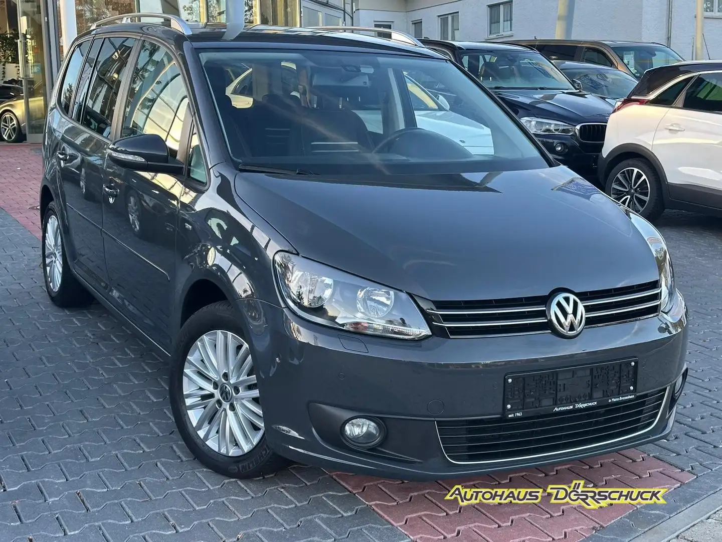 Volkswagen Touran Cup *Standheizung*AHK*SHZ*Park-Assist* Szary - 2