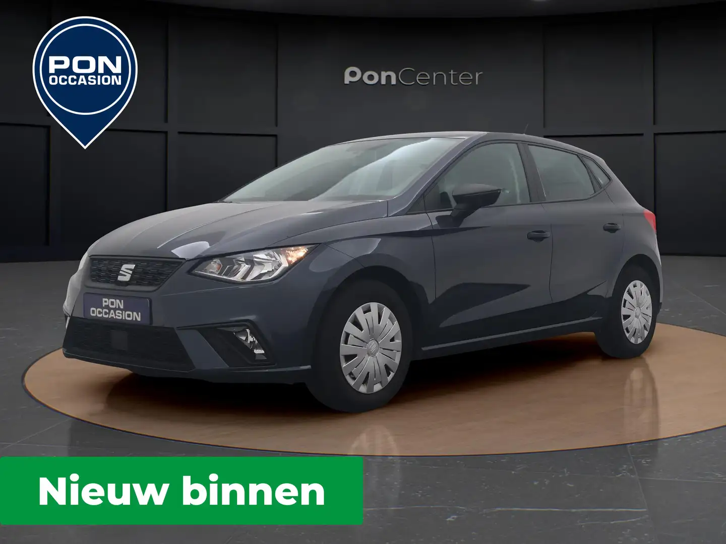 SEAT Ibiza 1.0 MPI Reference | NIEUW BINNEN | Airco | Cruise Grijs - 1