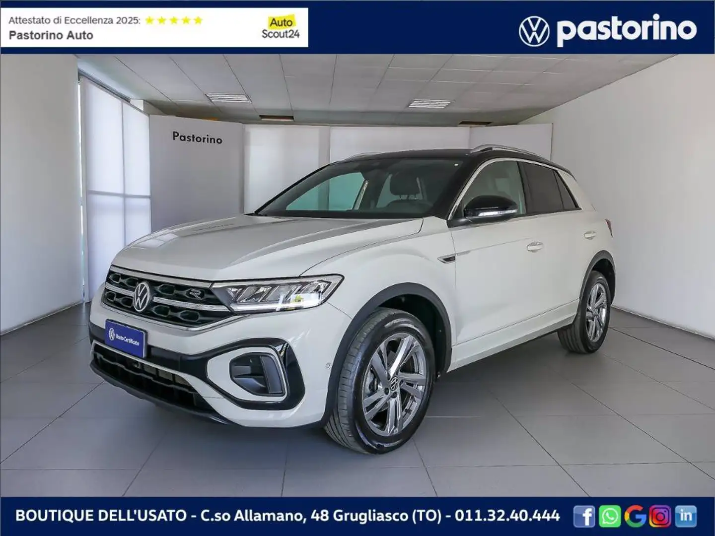 Volkswagen T-Roc 1.0 TSI R-LINE 110CV Noir - 1