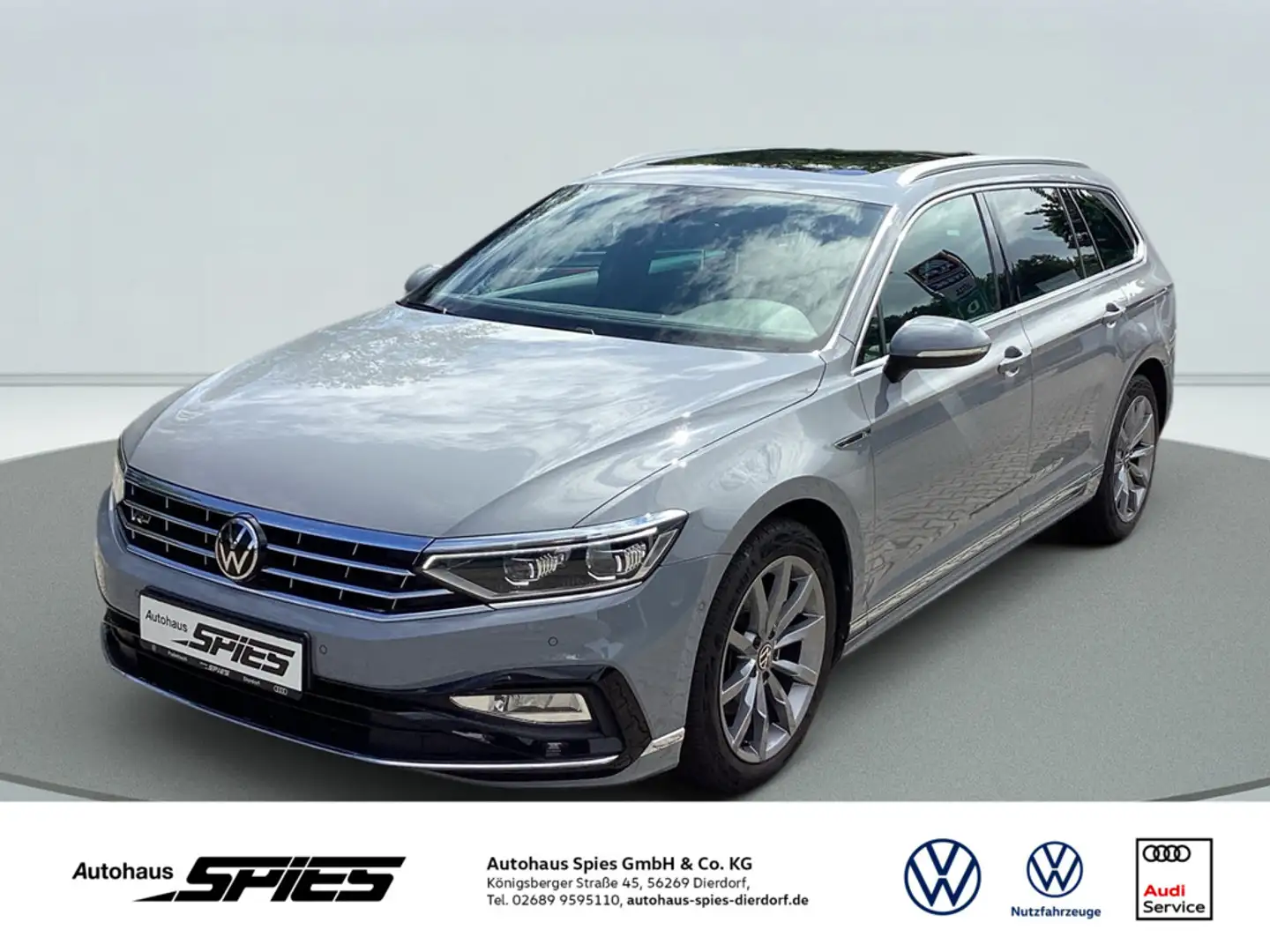 Volkswagen Passat Variant 2.0 TDI Elegance Grau - 1