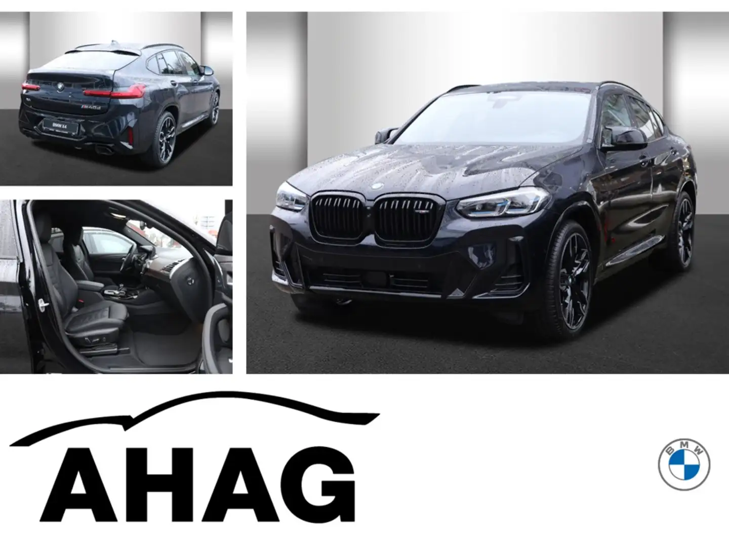 BMW X4 M40d AT Innovationsp. Sport Aut. Panorama AHK Schwarz - 1