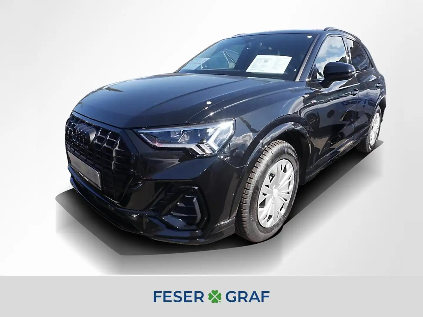 Audi Q3 35 TDI 2x S line ACC LED Navi Rüka Sitzh. Schwarz - 1