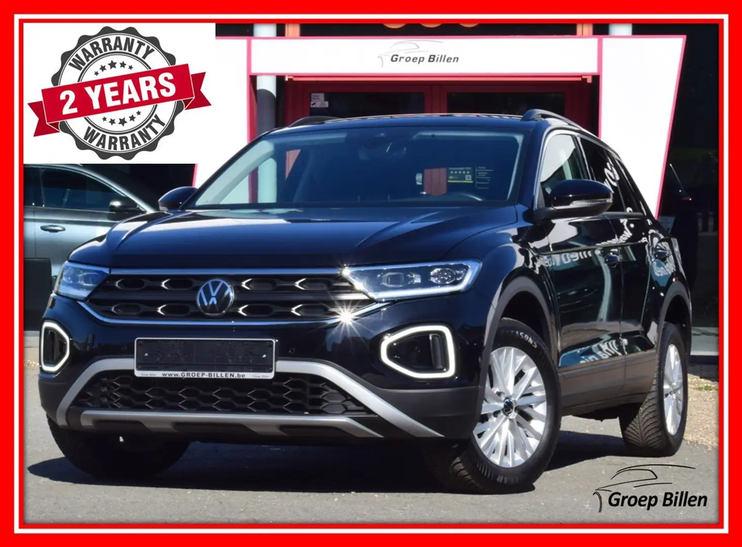 Volkswagen T-Roc 1.0TSi NAVI - FULL LED- ZETELVERW- 2 JAAR GARANTIE Wit - 1