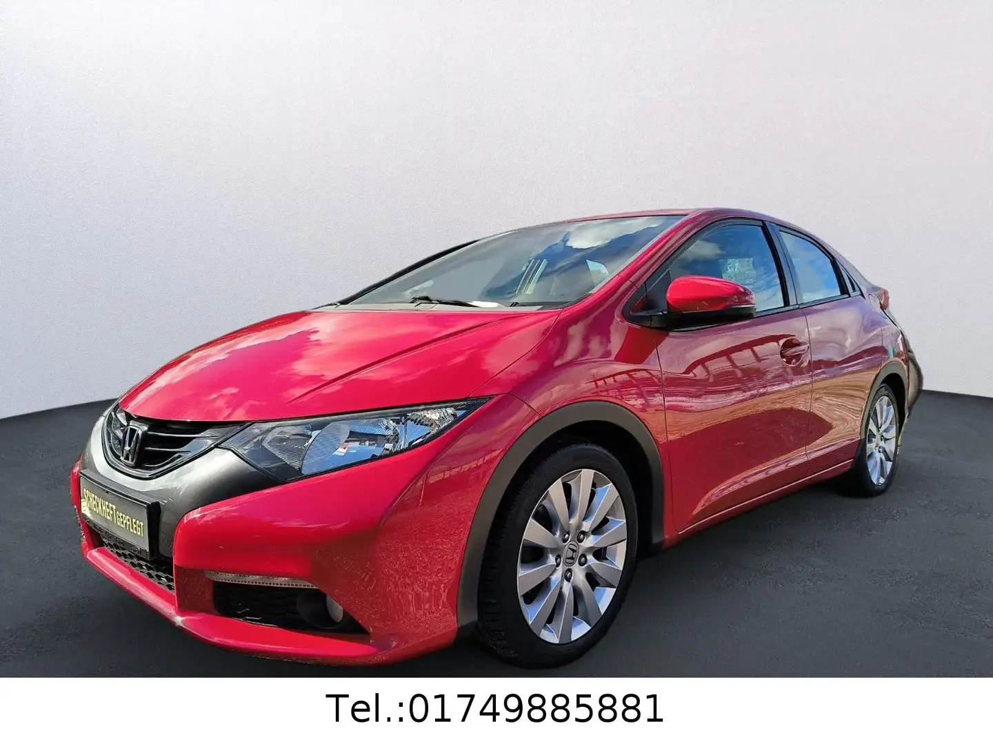 Honda Civic Lim. 5-trg. 1.8 Sport,R-Kamera,Klimama,TÜV Rood - 1
