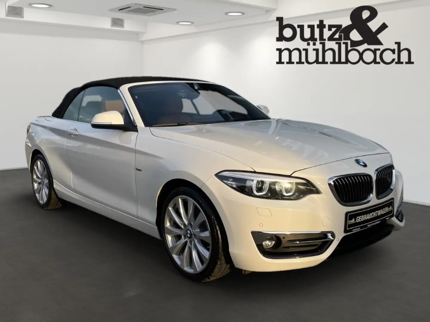 BMW 220 Luxury Line Cabrio -MAYEN Blanco - 2