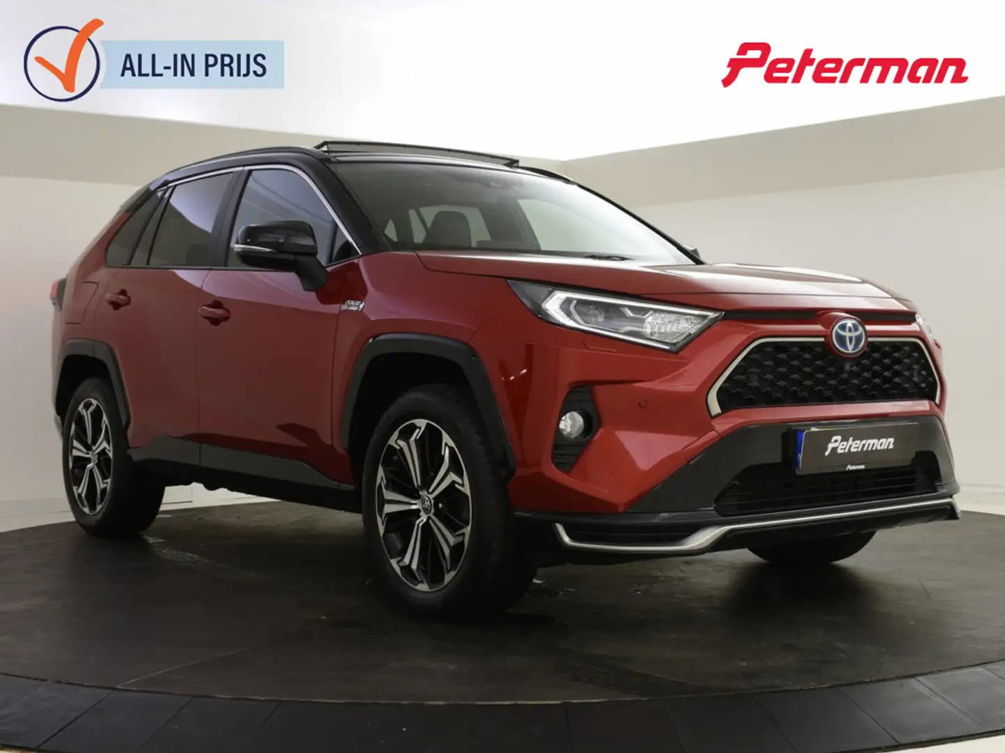 Toyota RAV 4 2.5 Plug-in Hybrid | Bi-Tone+ | Panoramadak | JBL Rood - 1