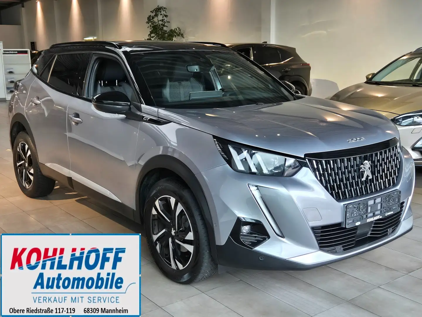 Peugeot 2008 1.2 PureTech 131PS Navi Klimaautomatik 180° LED Argent - 1