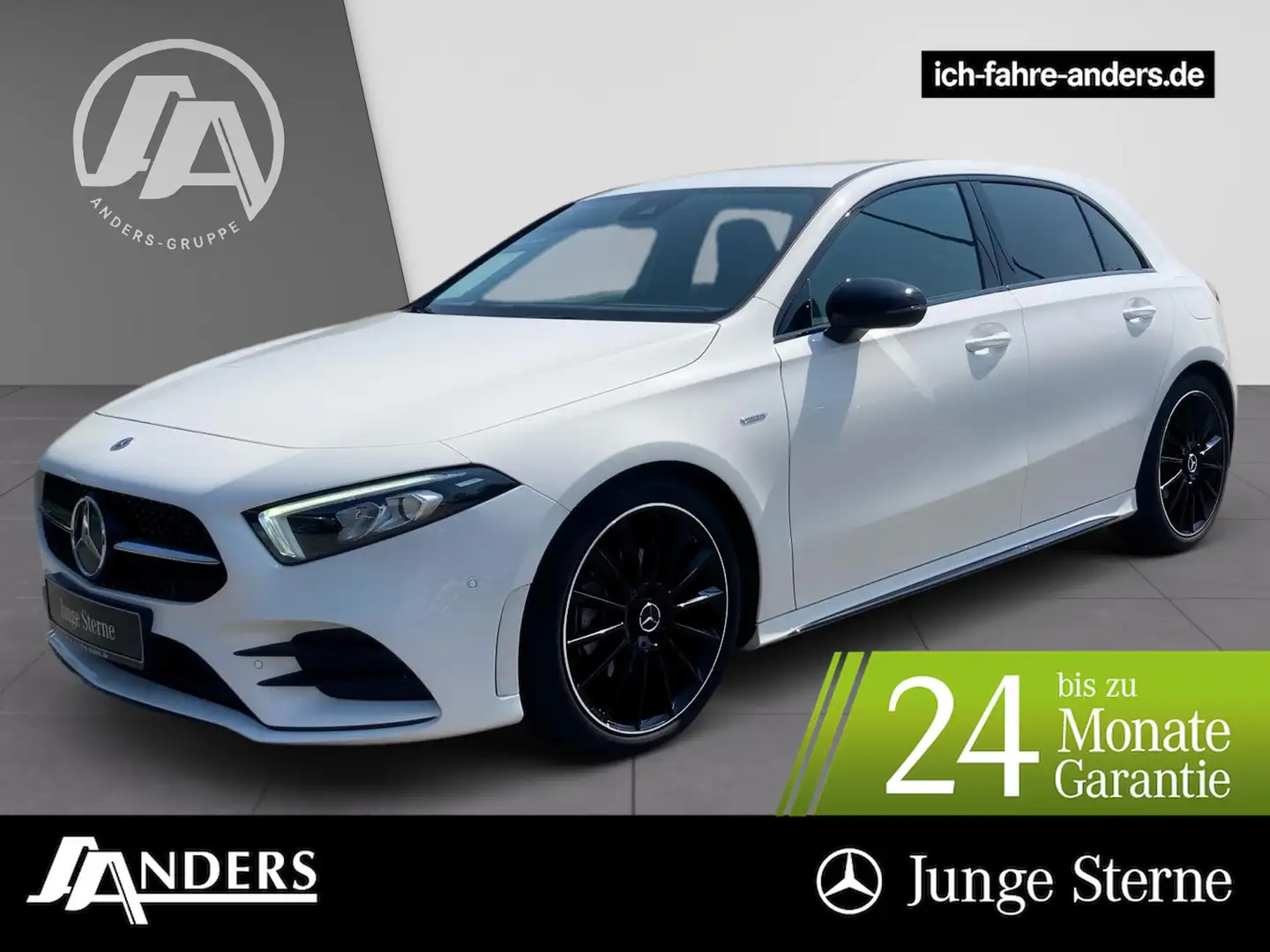 Mercedes-Benz A 200 AMG+MBUX+Night+SHZ+LED+Kam+Apple+DAB+19 Blanco - 1
