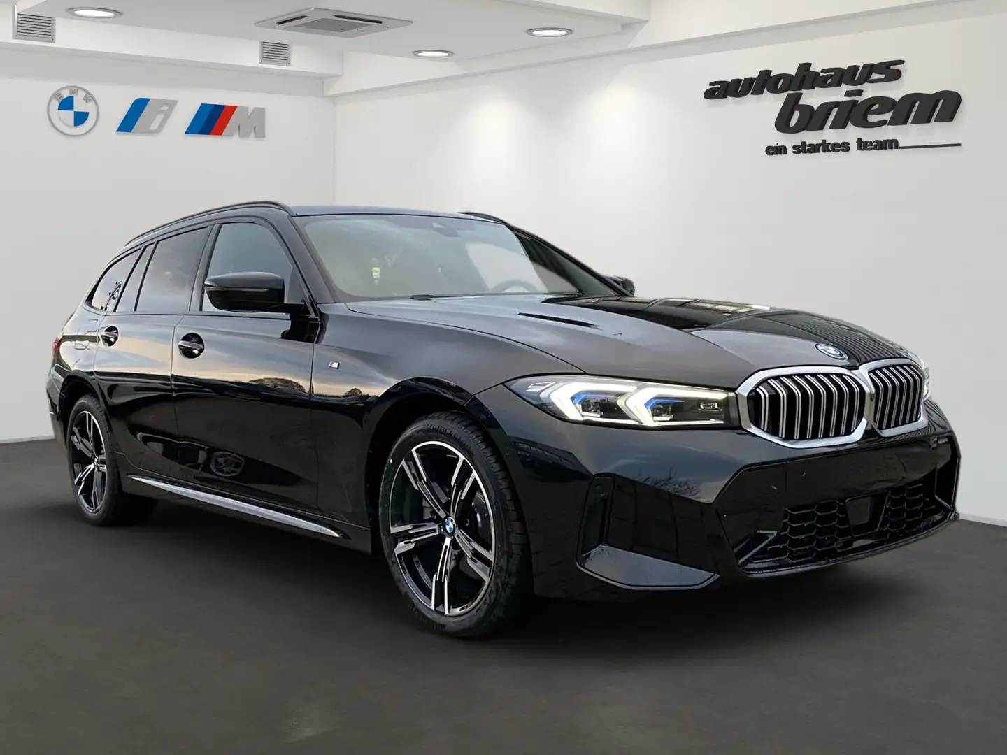BMW 330 e Touring, M Sportpaket, TAGESZULASSUNG Noir - 2