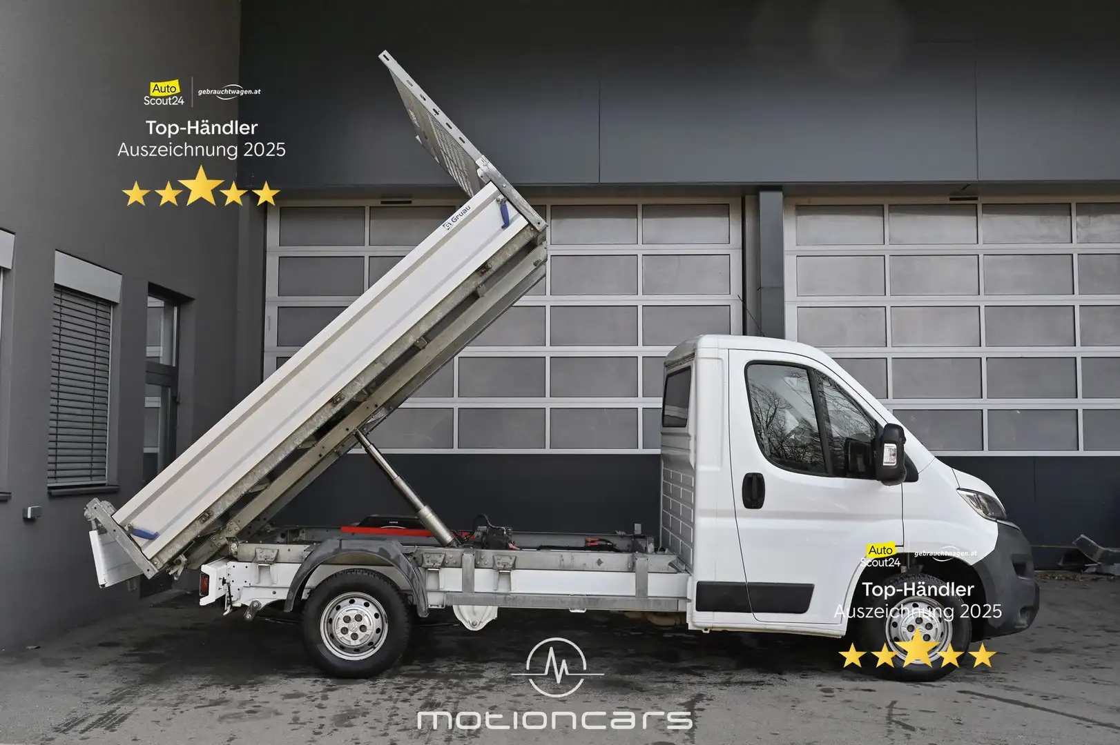 Citroen Jumper 33 Business L2H1 3,3 t Kipper Weiß - 1