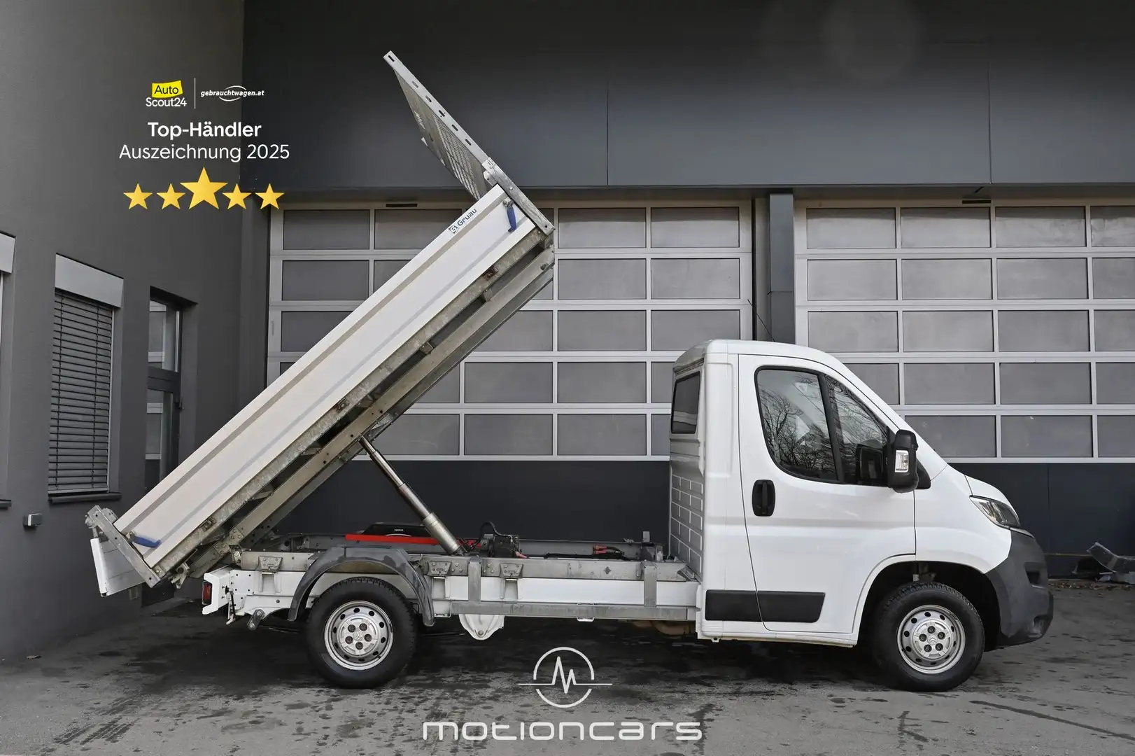 Citroen Jumper 33 Business L2H1 3,3 t Kipper Weiß - 1