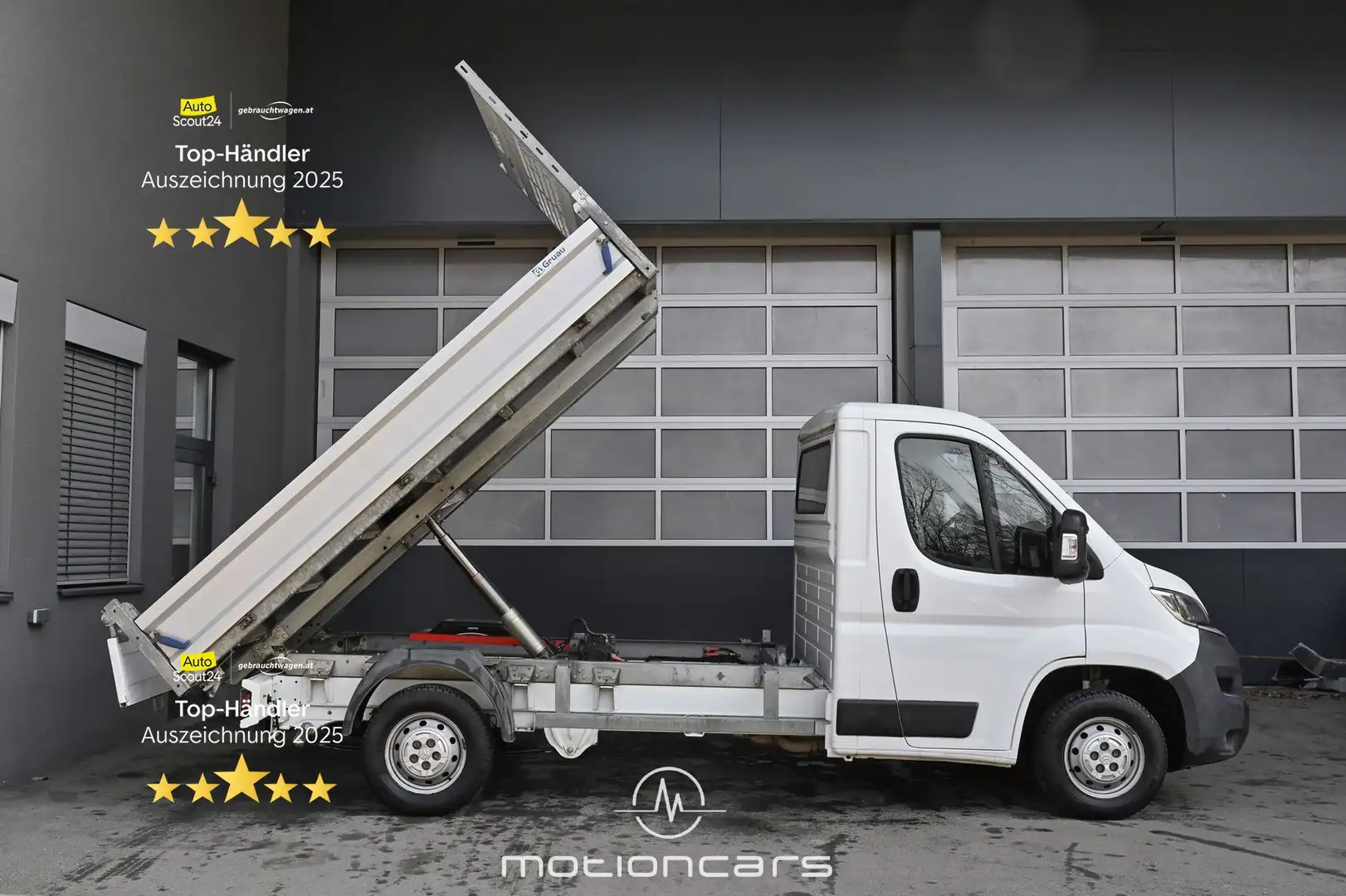 Citroen Jumper 33 Business L2H1 3,3 t Kipper Weiß - 1