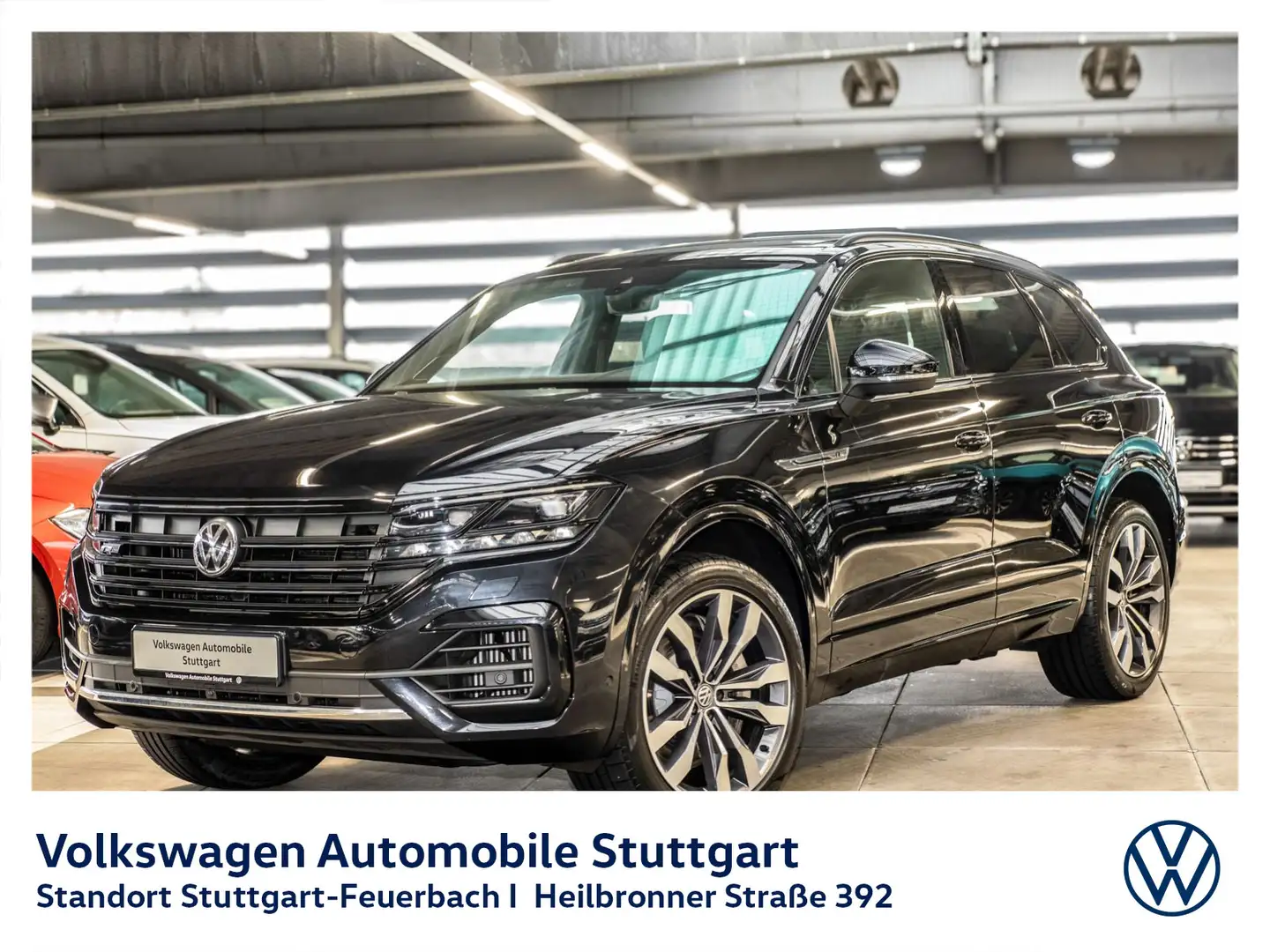 Volkswagen Touareg 4.0 TDI V8 R-Line Navi AHK Kamera Schwarz - 1