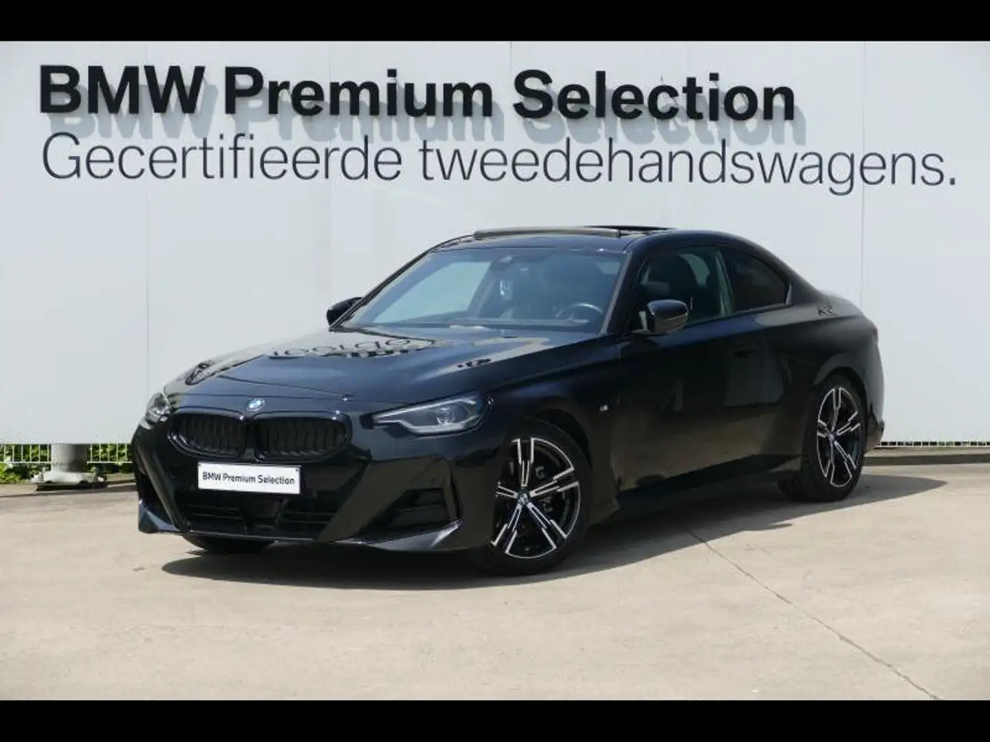 BMW 218 Leder Open Dak HiFi ACC Nero - 1