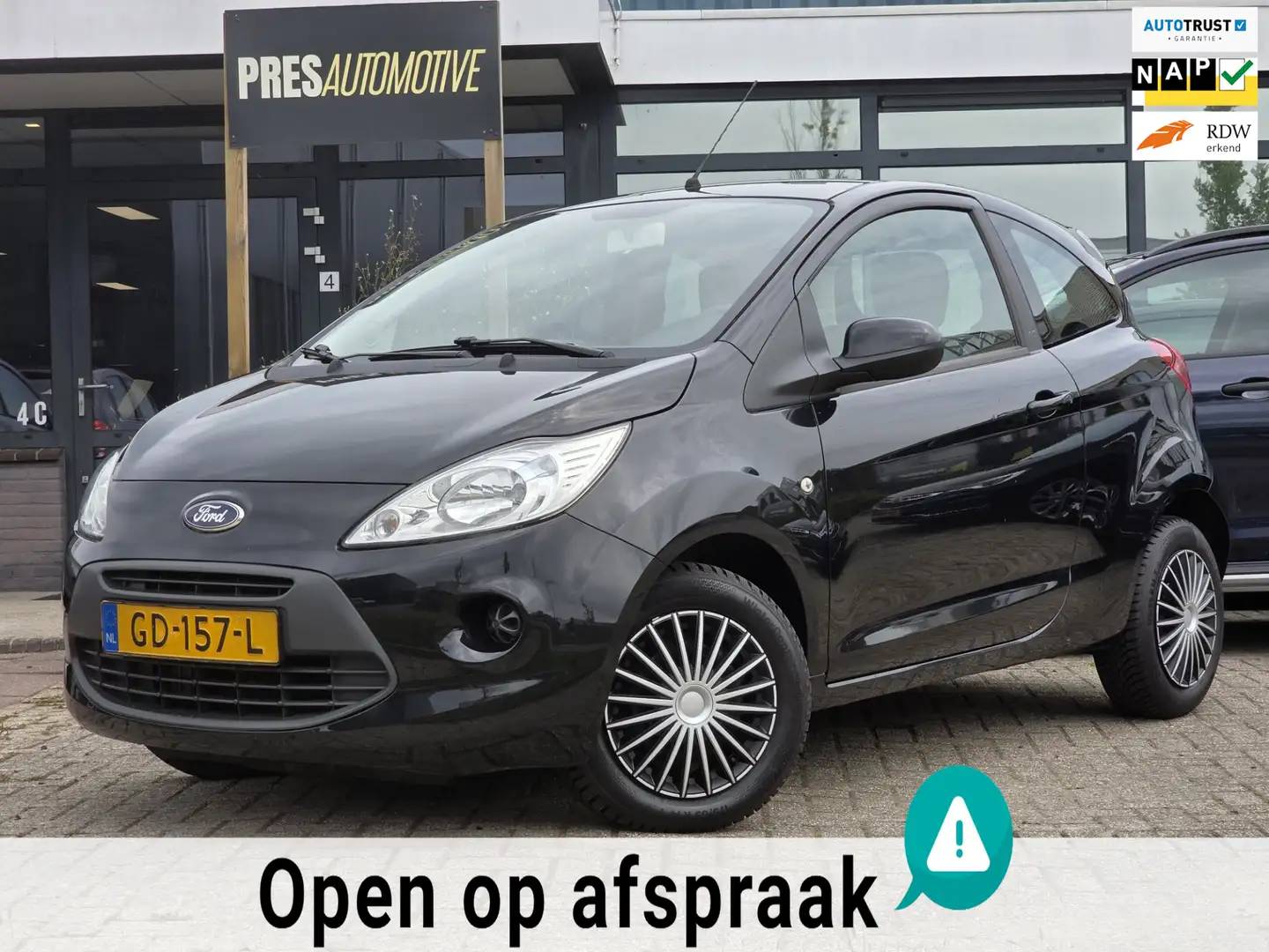 Ford Ka/Ka+ 1.2 Style start/stop |AIRCO|ELEKTRISCHE RAMEN|CDV Noir - 1