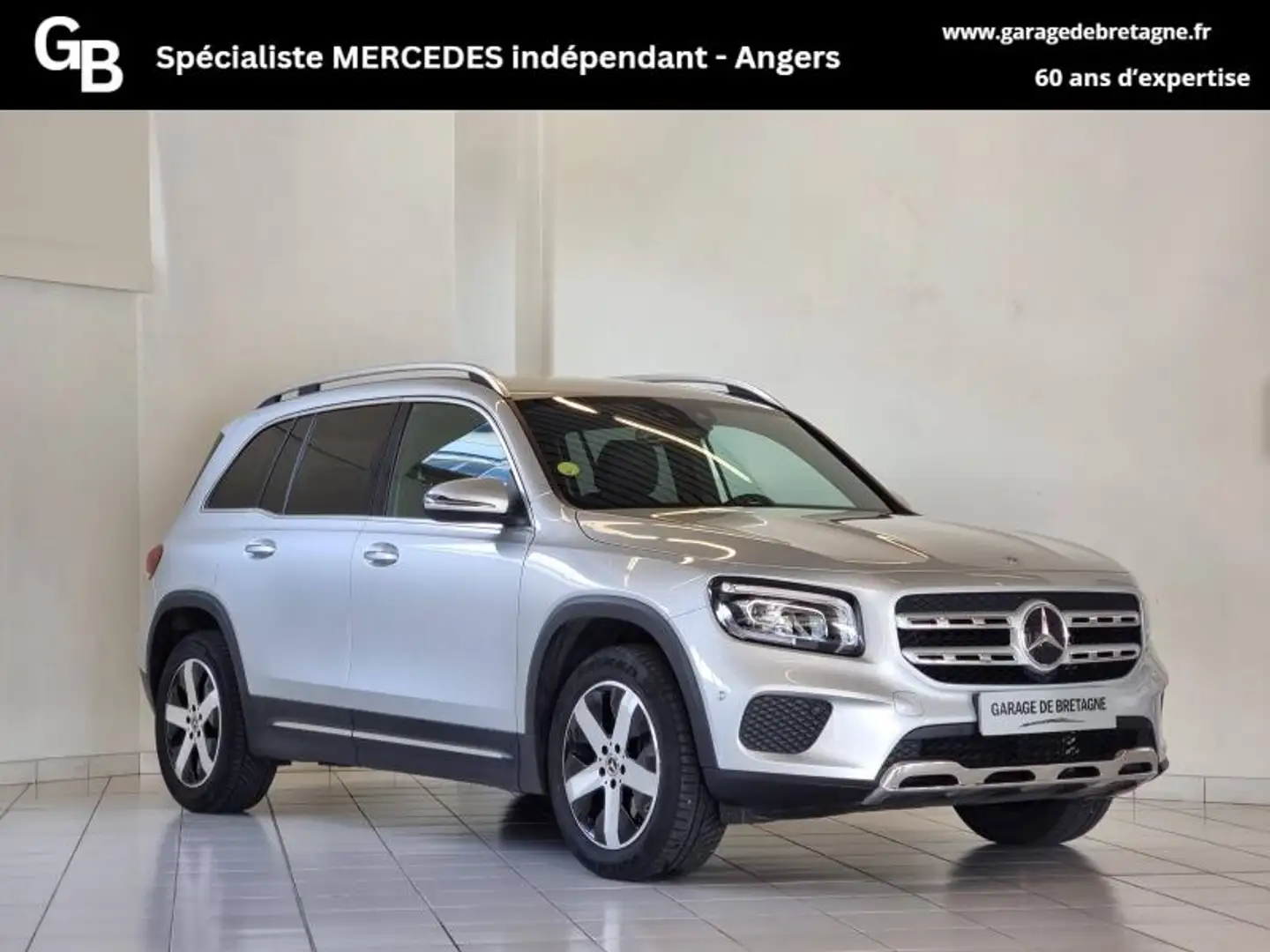 Mercedes-Benz GLB 200 200 d 150ch Progressive Line 8G DCT Plateado - 1
