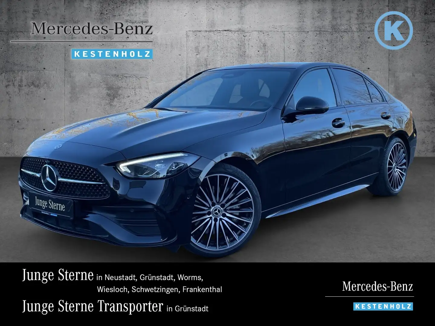 Mercedes-Benz C 300 C 300 d AMG+DISTRO+PANO+BURME+NIGHT+MEMORY+360° Noir - 1