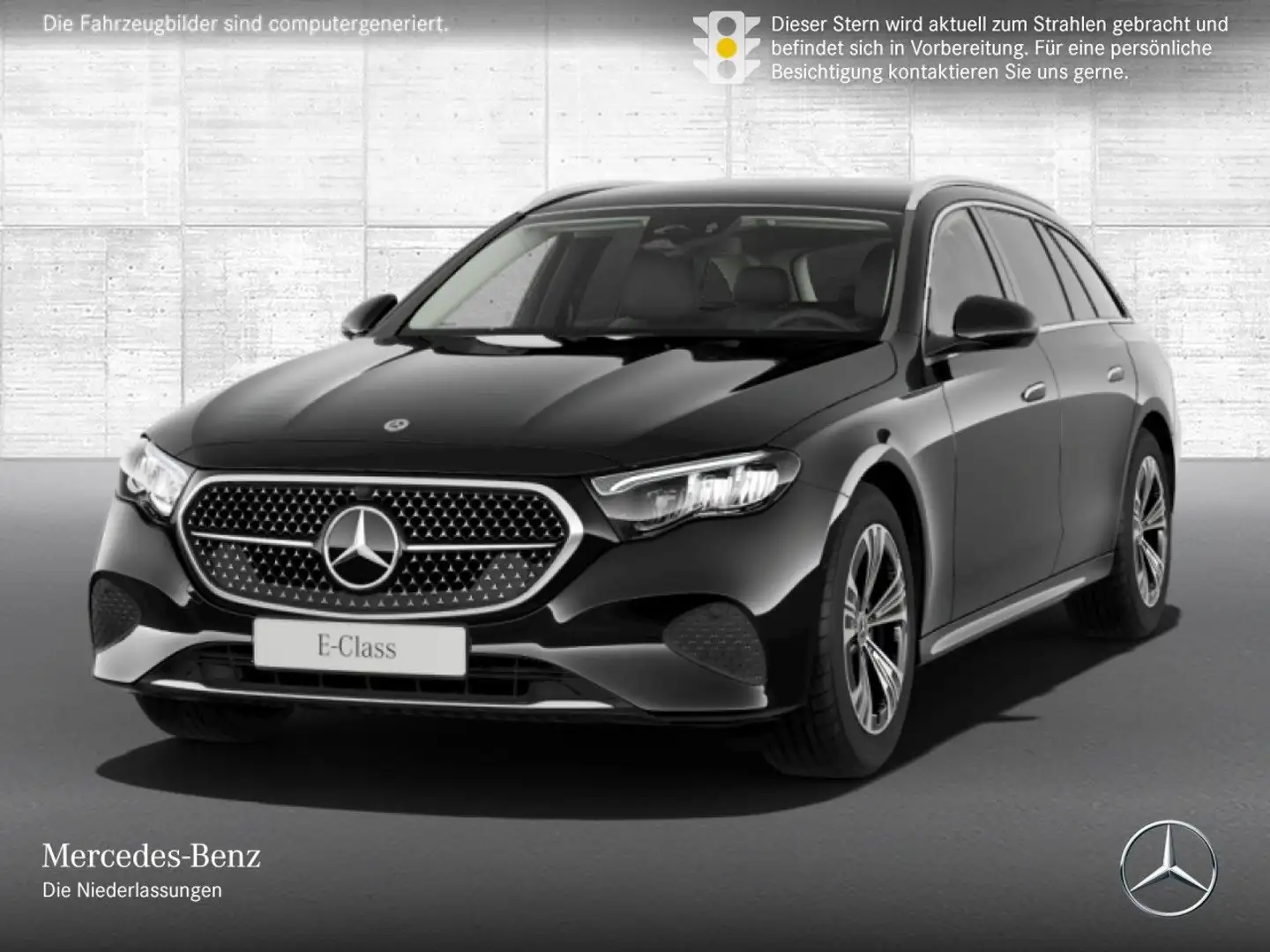 Mercedes-Benz E 220 d T Avantgarde Distr+ LED AHK Kamera PTS 9G Schwarz - 2