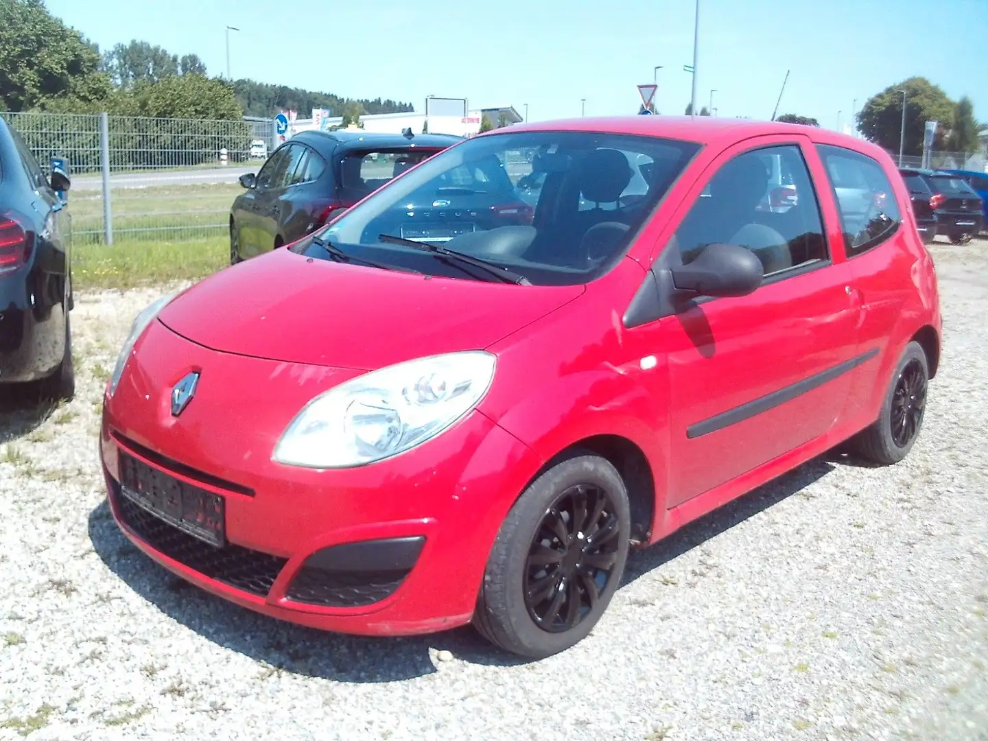 Renault Twingo Authentique Servo el.Fensterheber ZV Rot - 1
