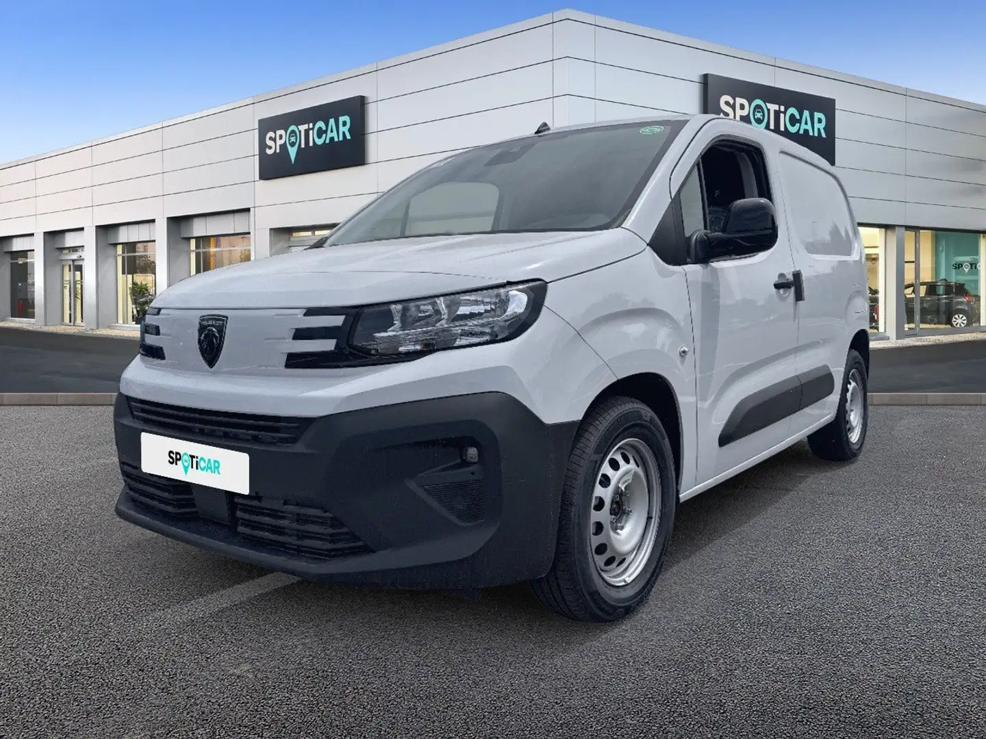 Peugeot Partner 50kwH 136cv L1 1000kg Weiß - 1