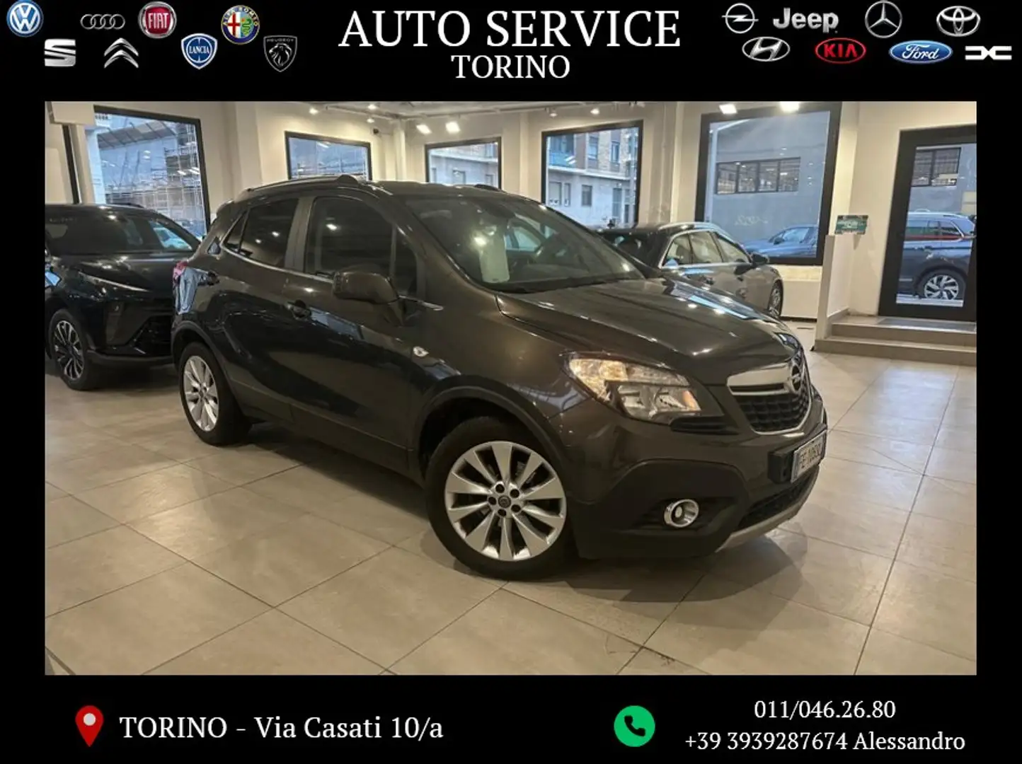 Opel Mokka Mokka I 1.6 cdti Cosmo s 4X4 MOTORE KM REALI Grau - 1