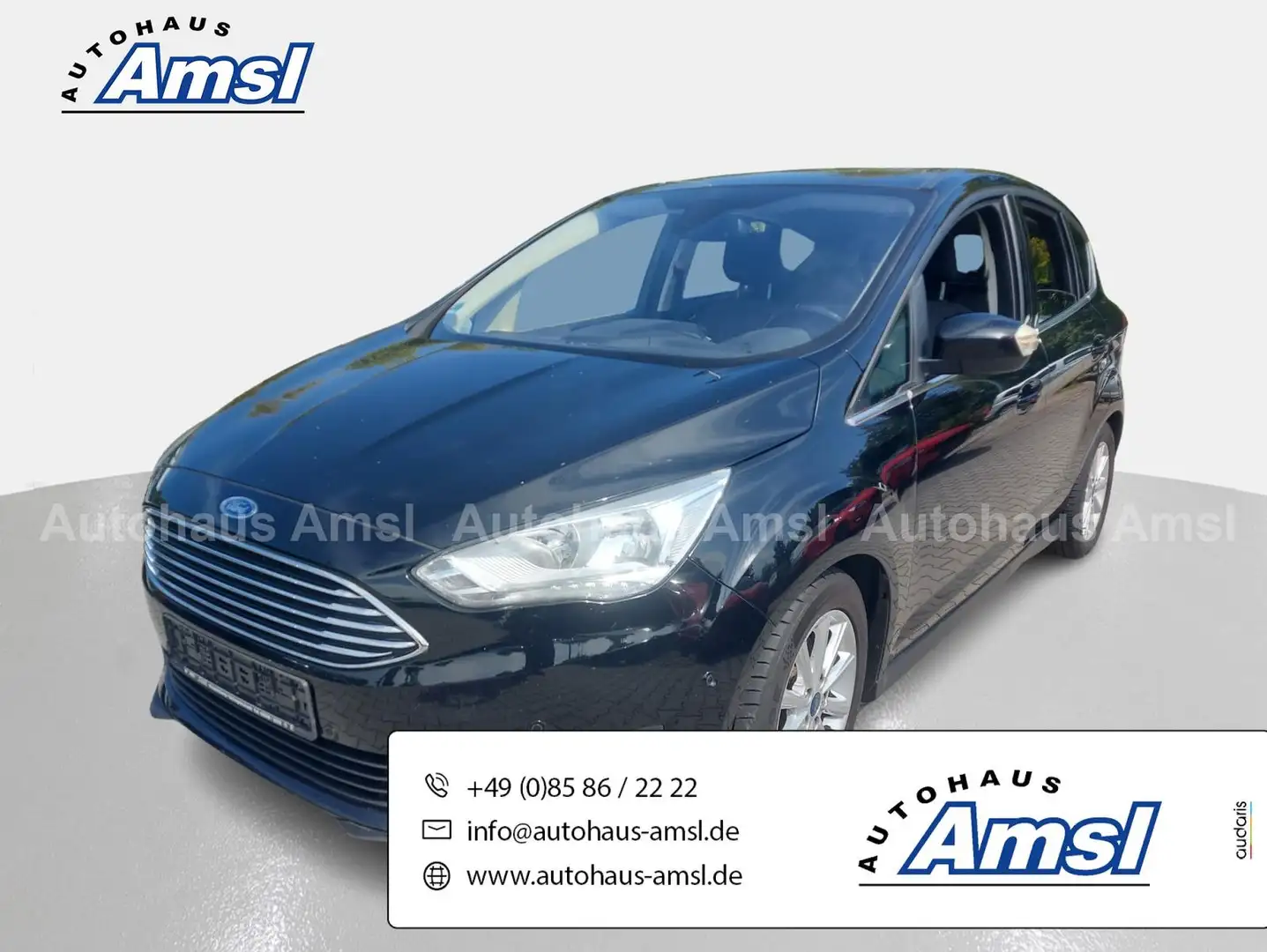 Ford C-Max 1.5 EcoBoost Titanium Pano* Navi* Kamera* el. Heck Schwarz - 1