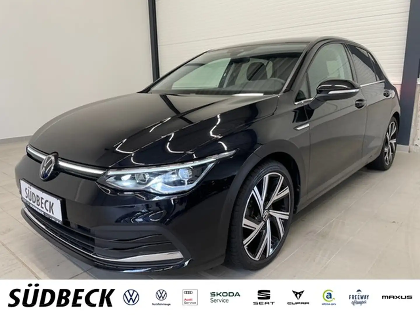 Volkswagen Golf VIII Lim. 2.0TDI Style ACC+LANE+APP+KAMERA+AHK Schwarz - 1