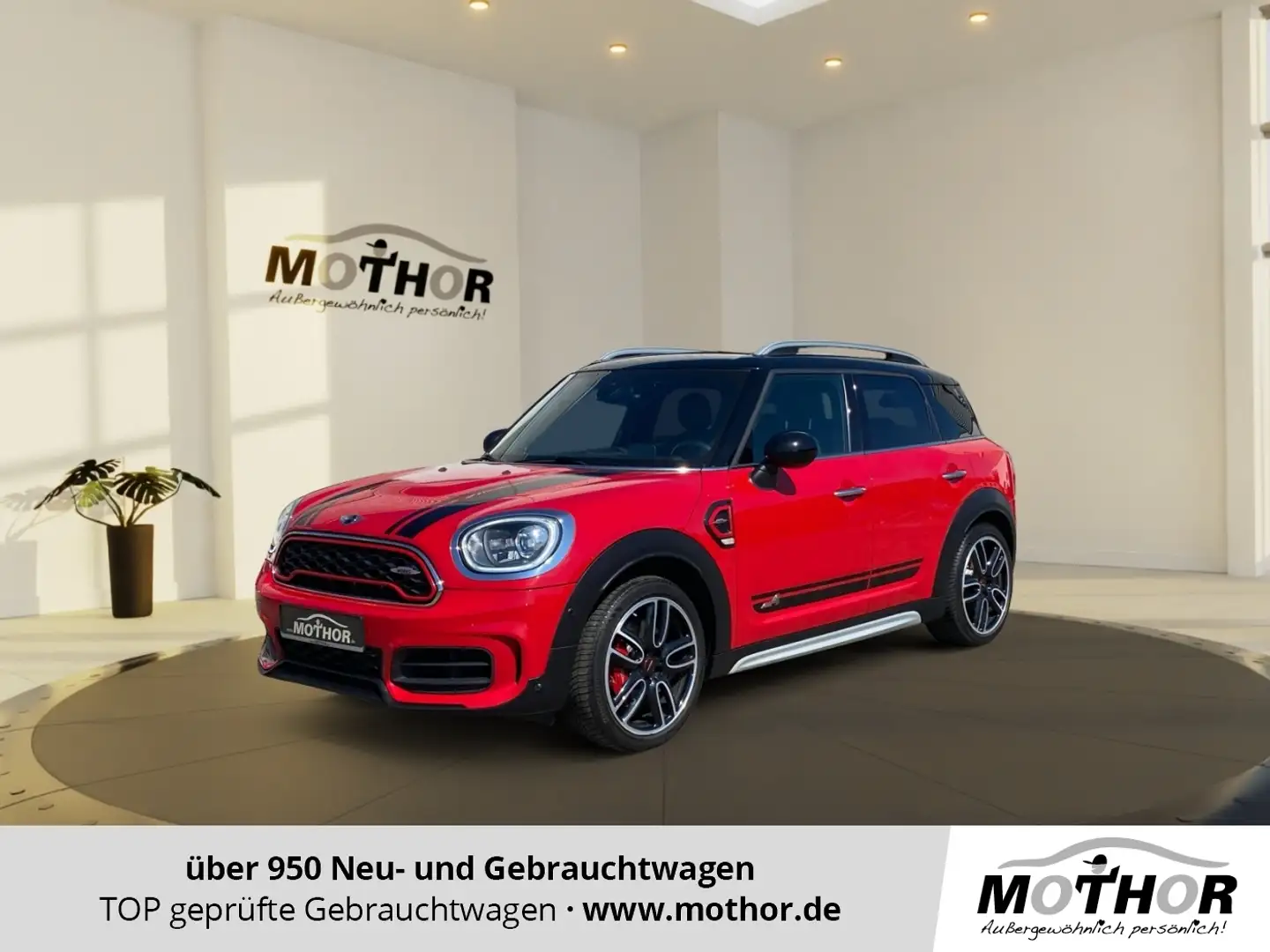 MINI John Cooper Works Clubman John Cooper Works Countryman All4 LEDER Rouge - 1