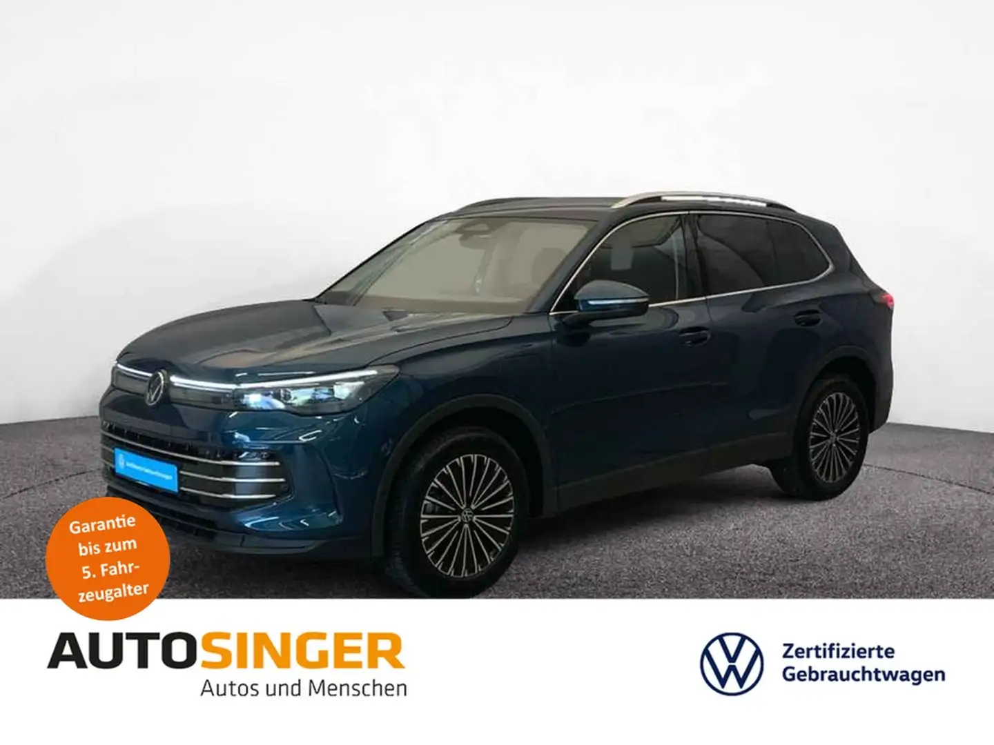 Volkswagen Tiguan Elegance 1.5 TSI eHybrid DSG *AHK*LED*ACC Blau - 1