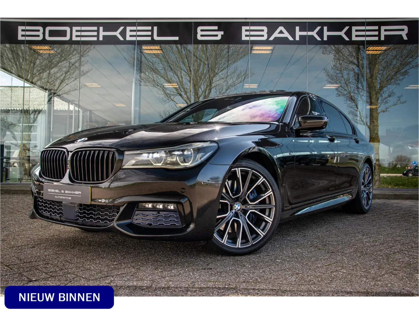 BMW 750 7-serie 750i xDrive High Executive ** Rear Seat En Schwarz - 1